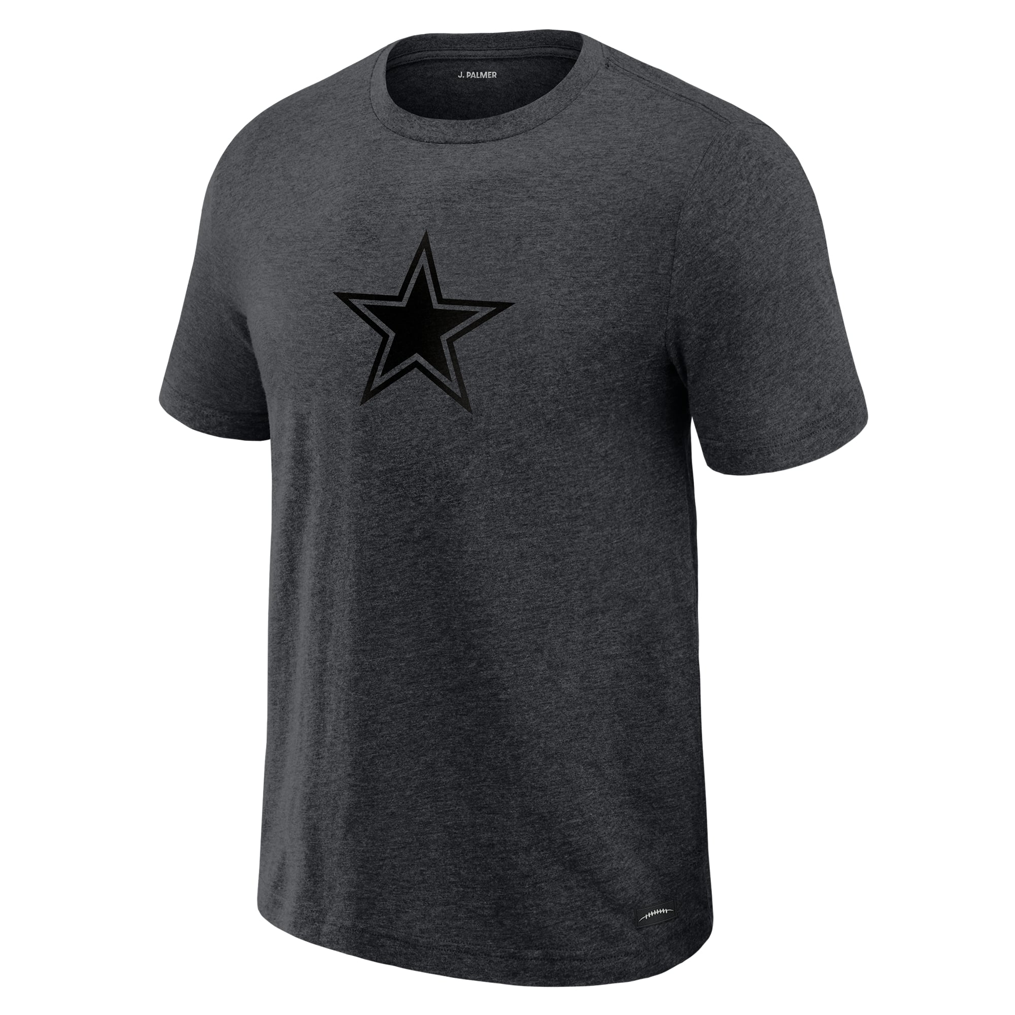 T-shirt homme J. Palmer Graphite Dallas Cowboys Players Lounge en mélange de trois matières