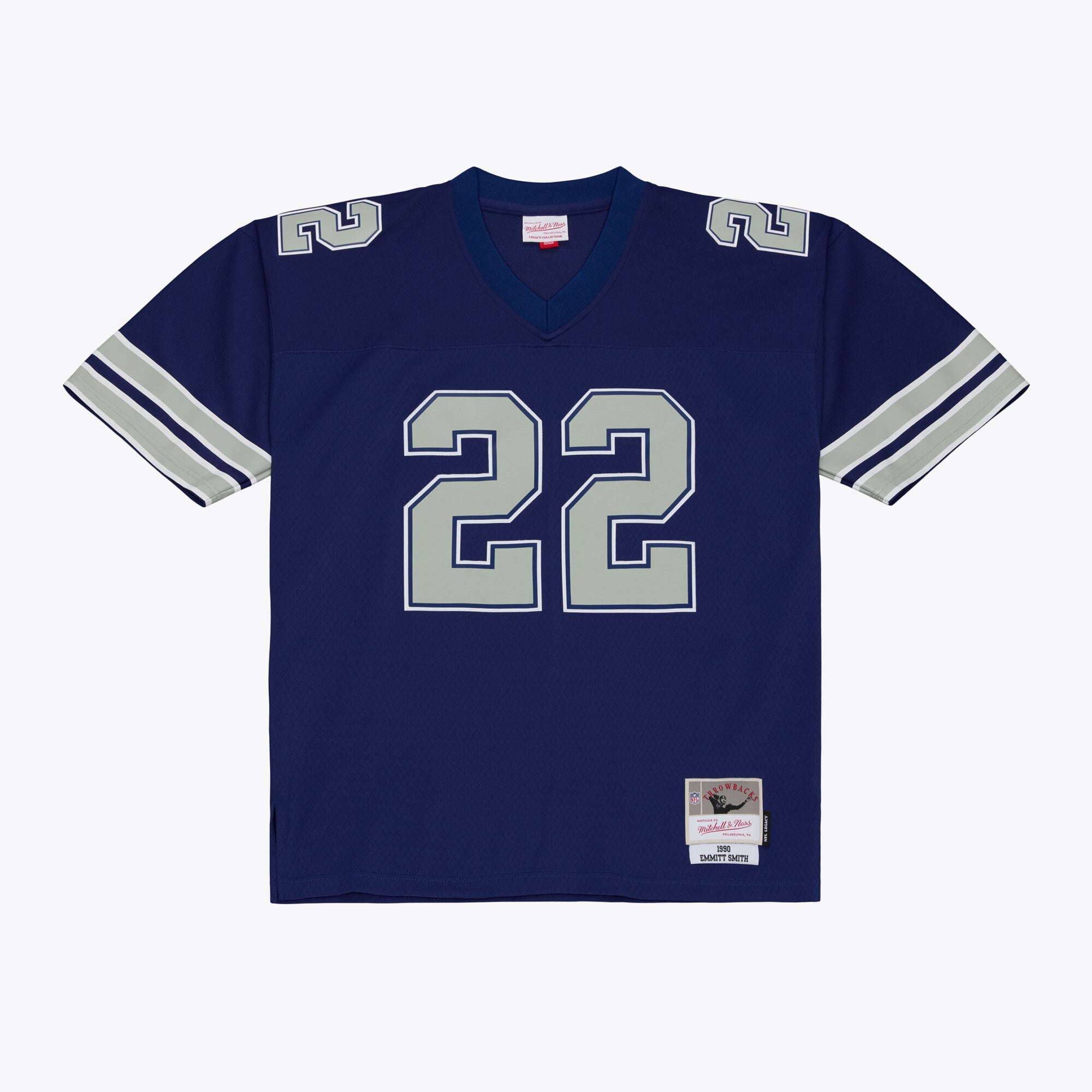 Men's Mitchell & Ness Emmitt Smith Navy Dallas Cowboys Retired Legacy Replica Player Jersey