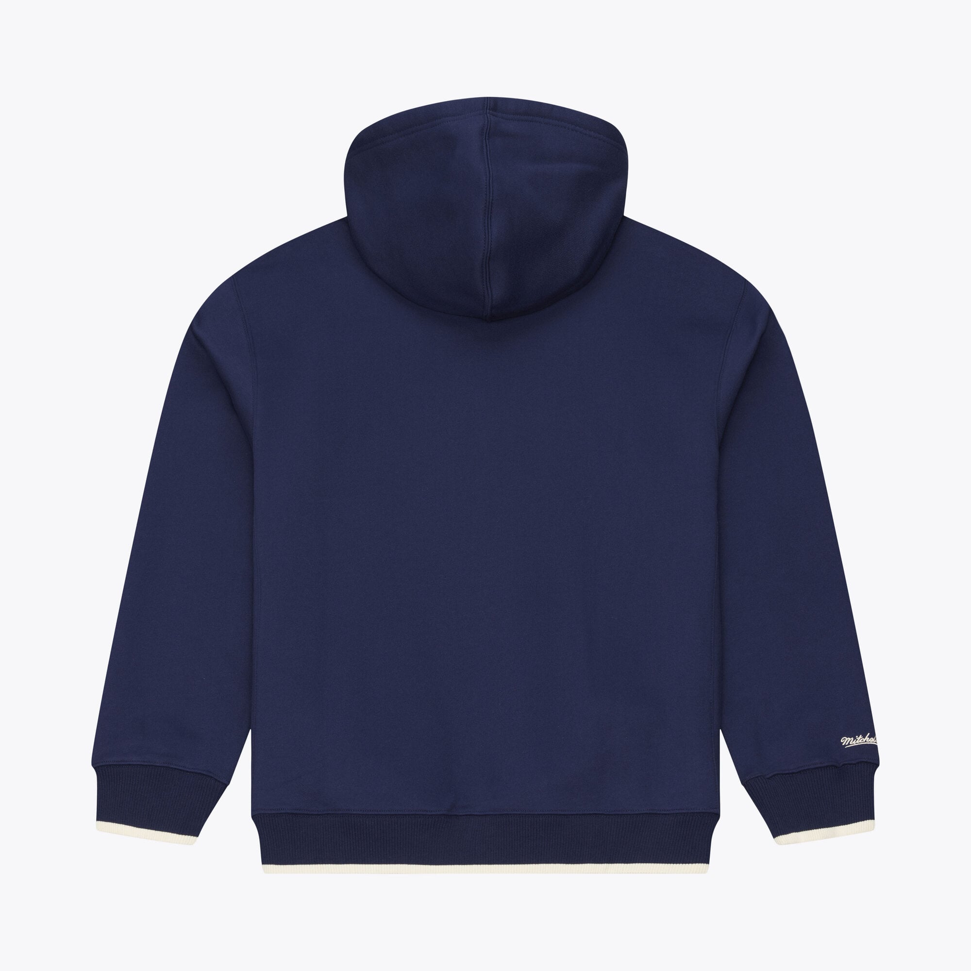 Sweat à capuche en polaire épaisse Mitchell & Ness bleu marine Dallas Cowboys pour homme