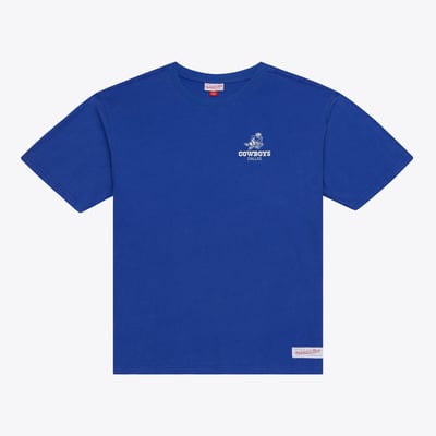 Dallas Cowboys Mitchell & Ness Core Essentials Micro Logo T-Shirt - Royal