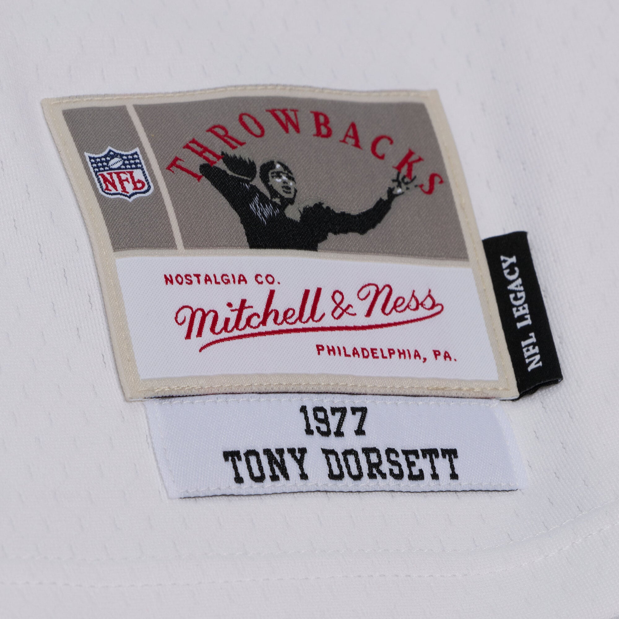 Men's Mitchell & Ness Tony Dorsett White Dallas Cowboys Retired Legacy Replica Player Jersey