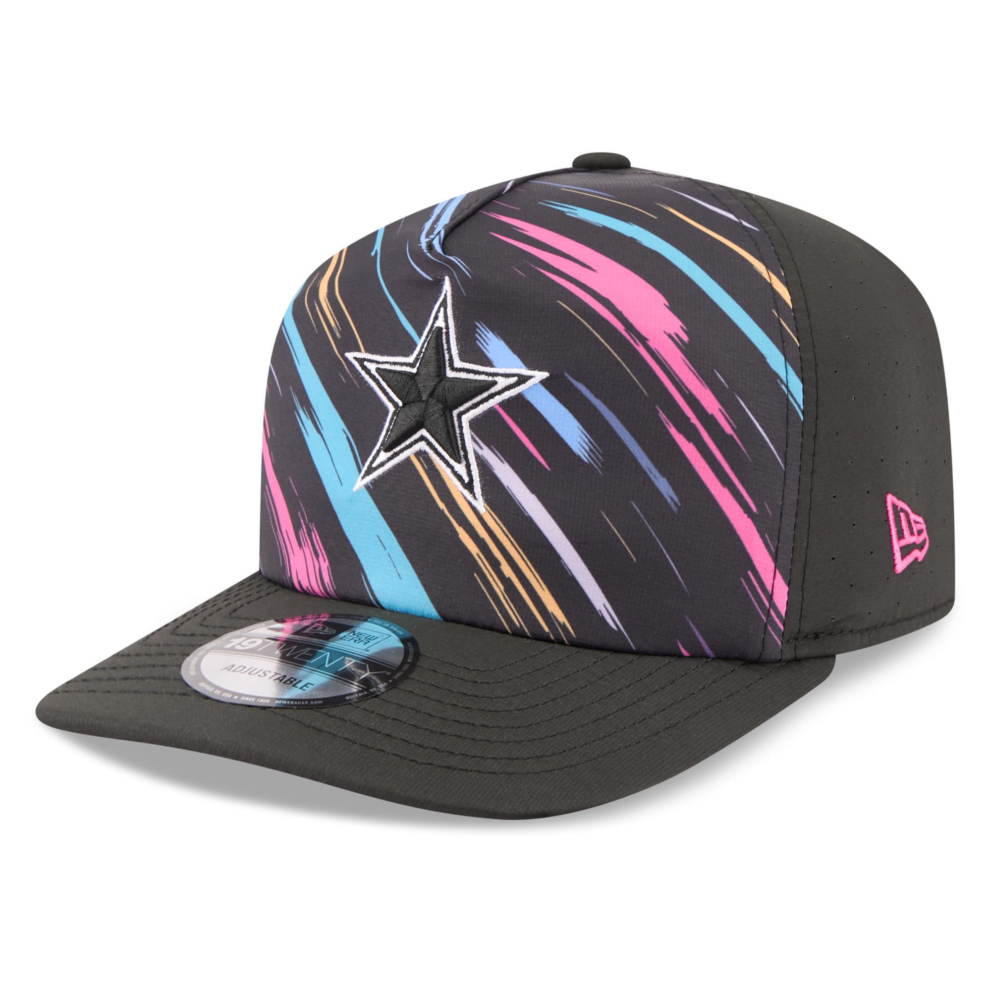 Men's New Era Black Dallas Cowboys 2026 NFL Crucial Catch 19TWENTY Adjustable Hat