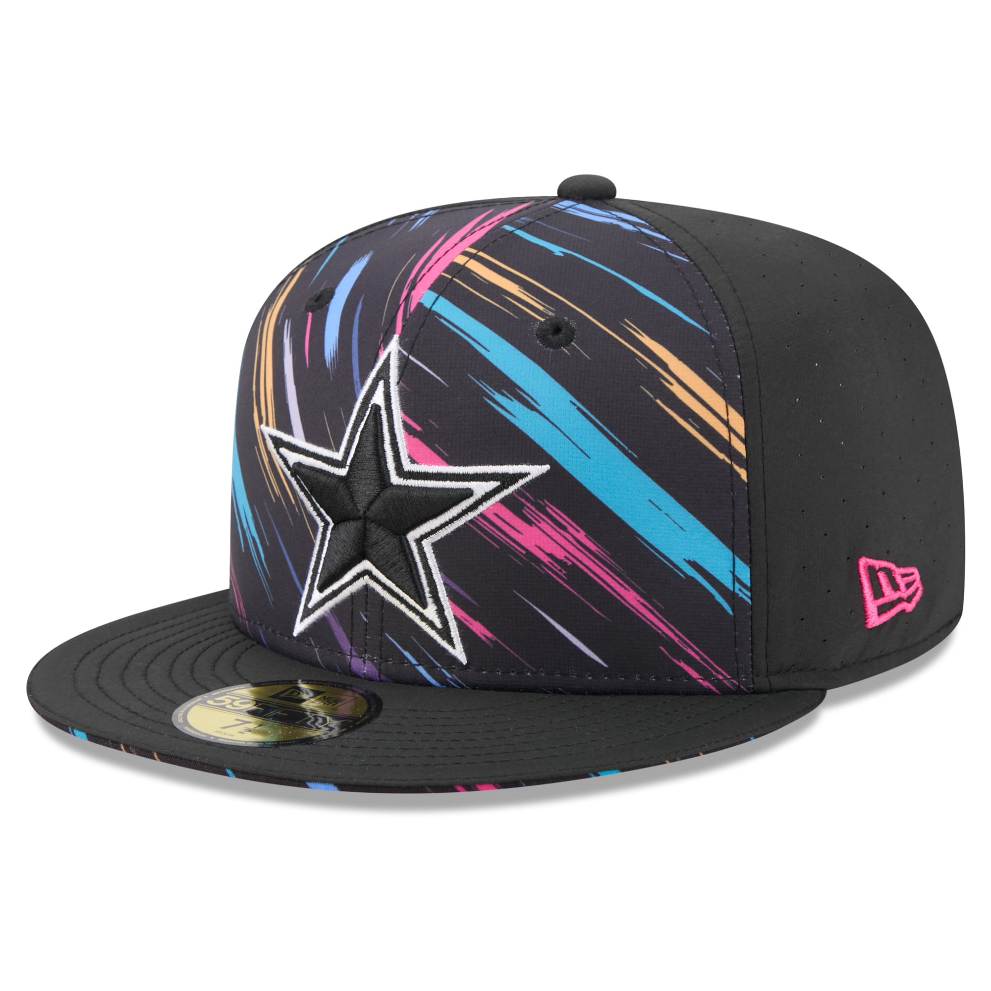 Casquette ajustée New Era noire Dallas Cowboys 2026 NFL Crucial Catch 59FIFTY pour homme