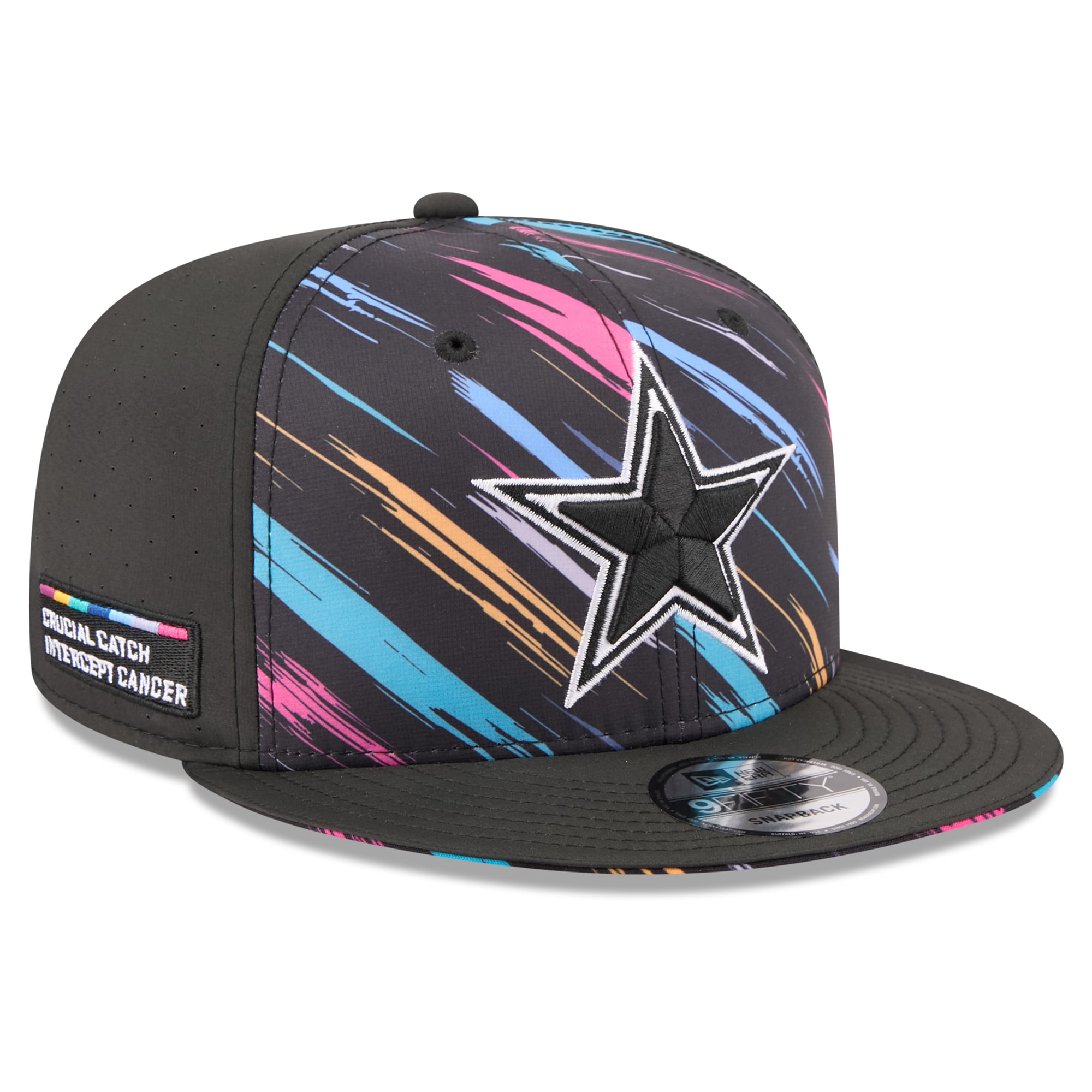 Men's New Era Black Dallas Cowboys 2026 NFL Crucial Catch 9FIFTY Snapback Hat