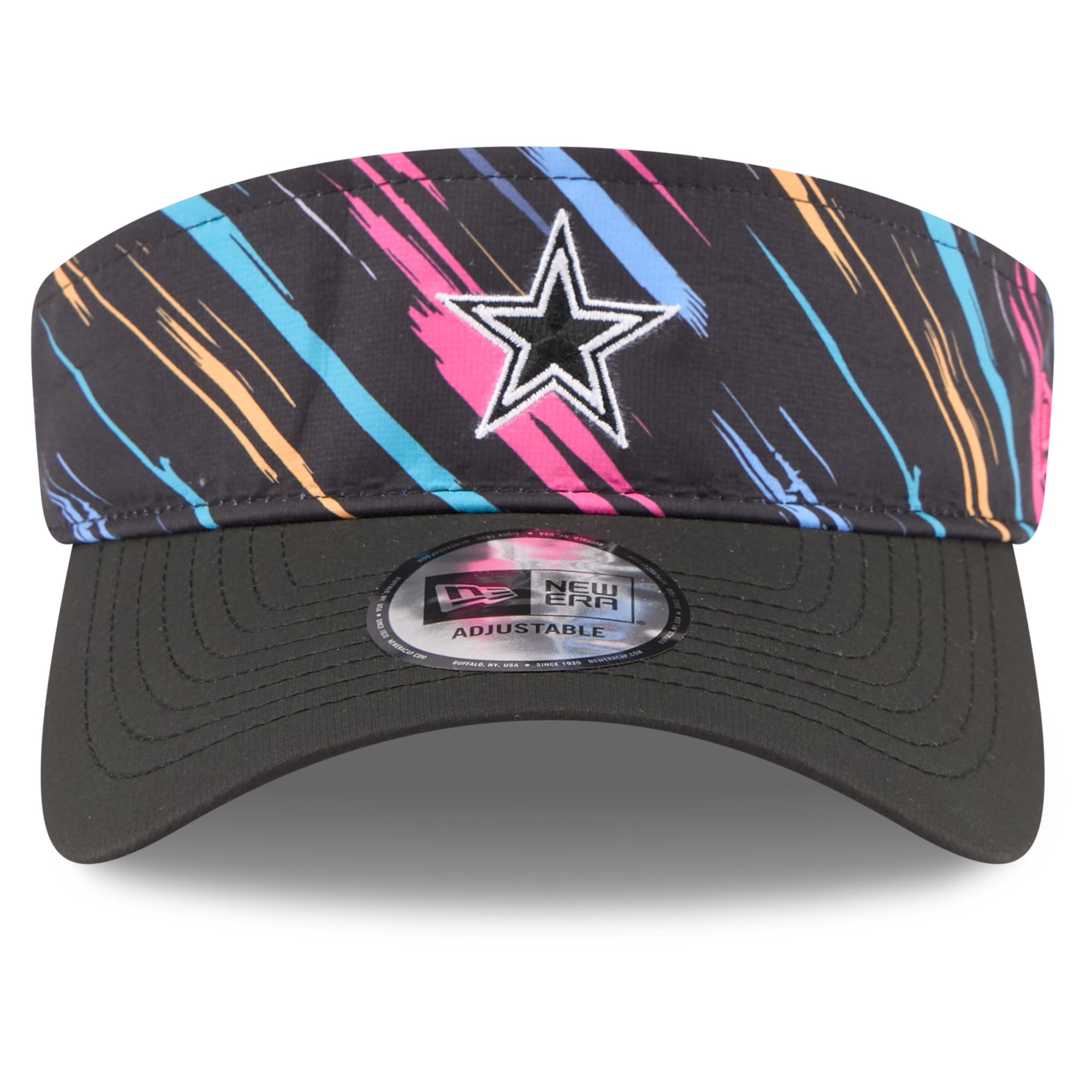 Men's New Era Black Dallas Cowboys 2026 NFL Crucial Catch Adjustable Visor