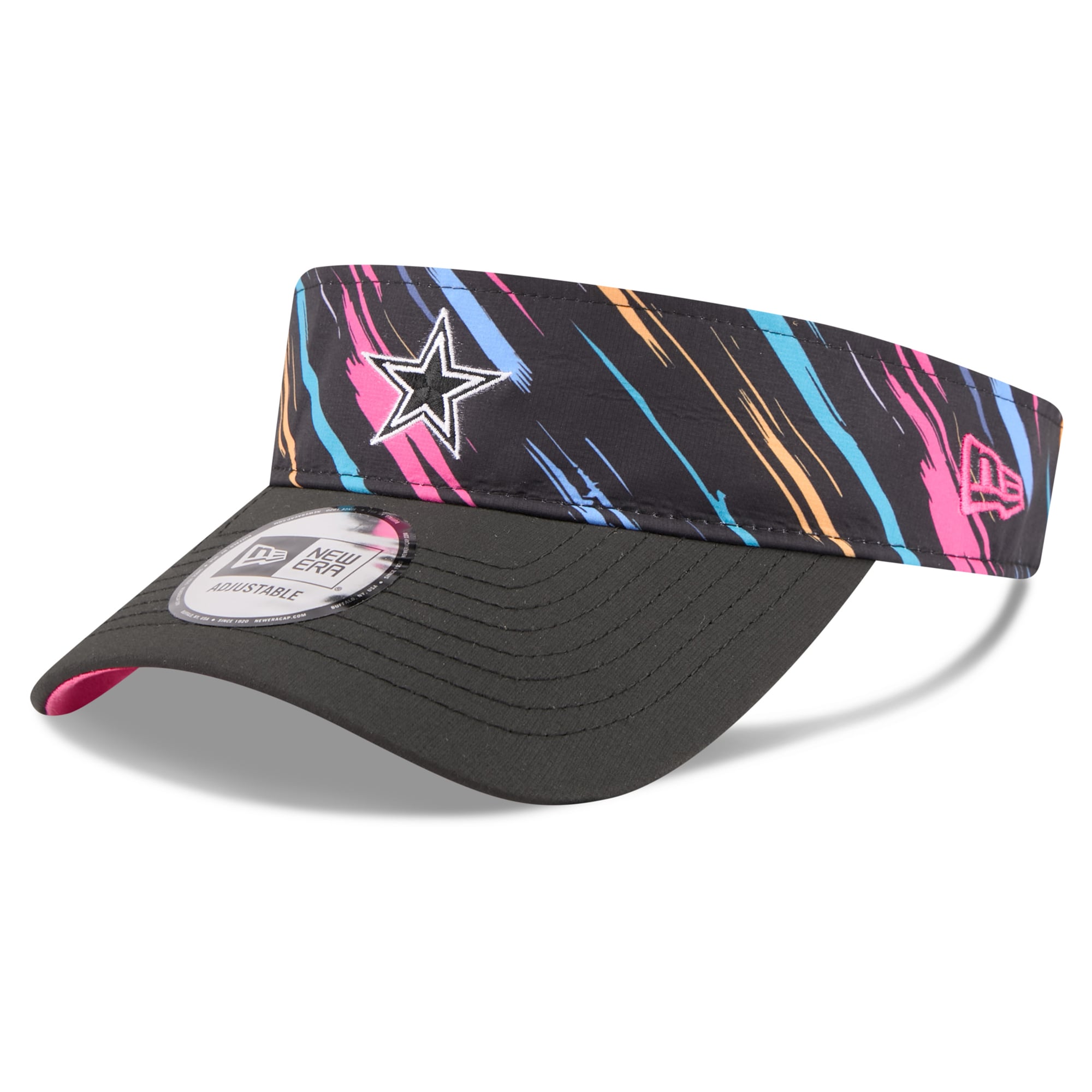 Men's New Era Black Dallas Cowboys 2026 NFL Crucial Catch Adjustable Visor