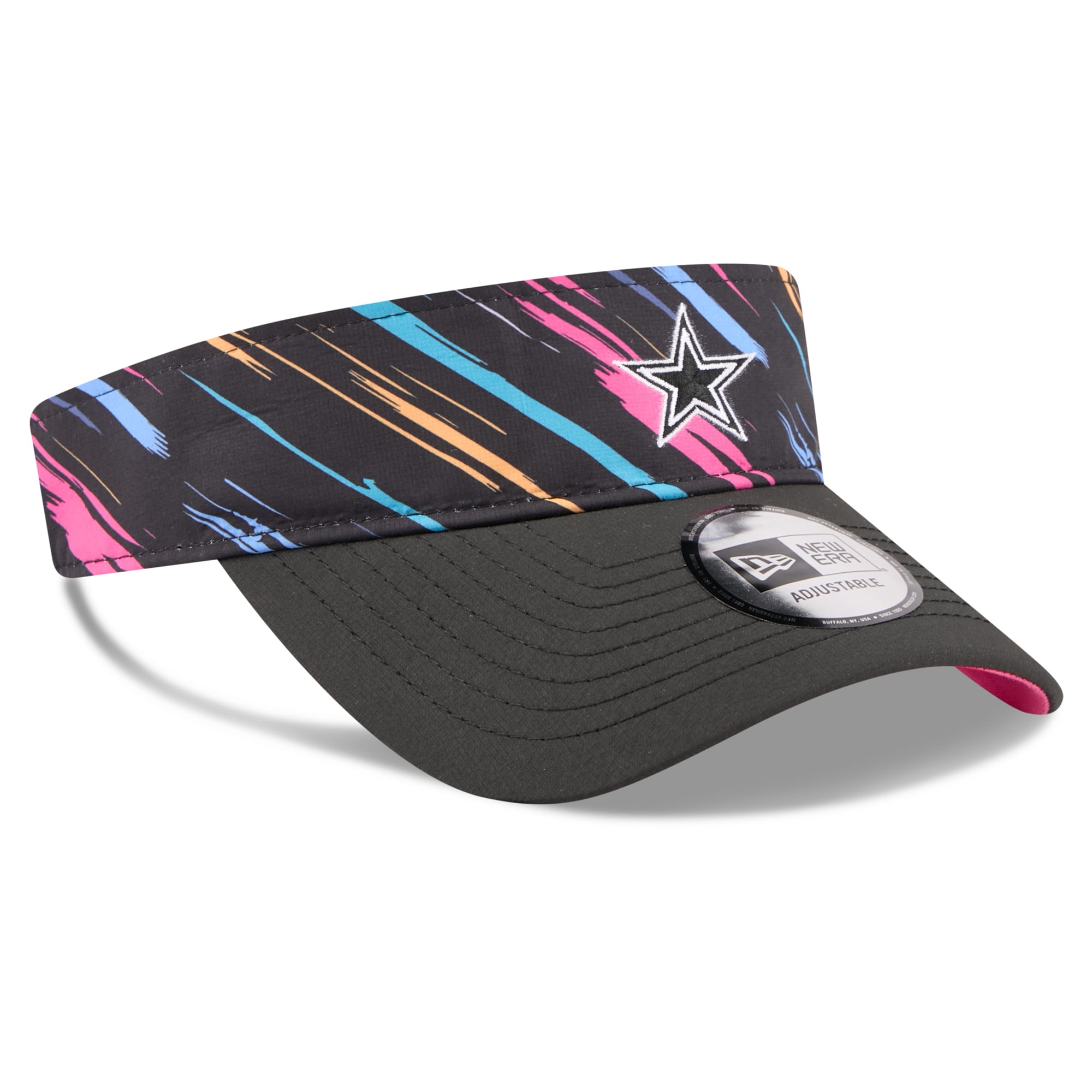 Men's New Era Black Dallas Cowboys 2026 NFL Crucial Catch Adjustable Visor