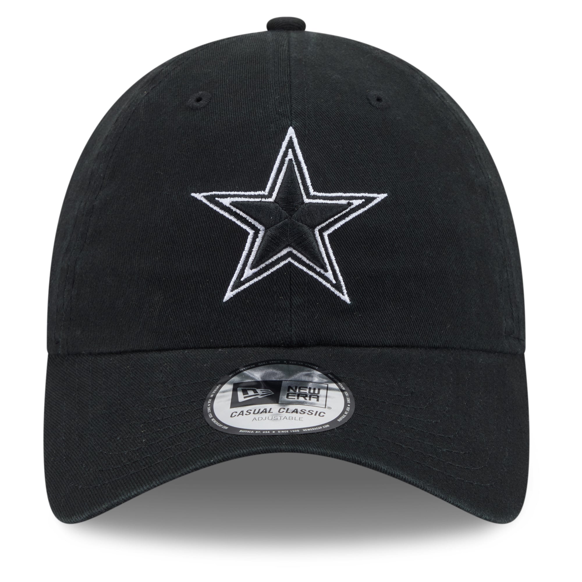 Men's New Era Black Dallas Cowboys 2026 NFL Crucial Catch Casual Classic Adjustable Hat