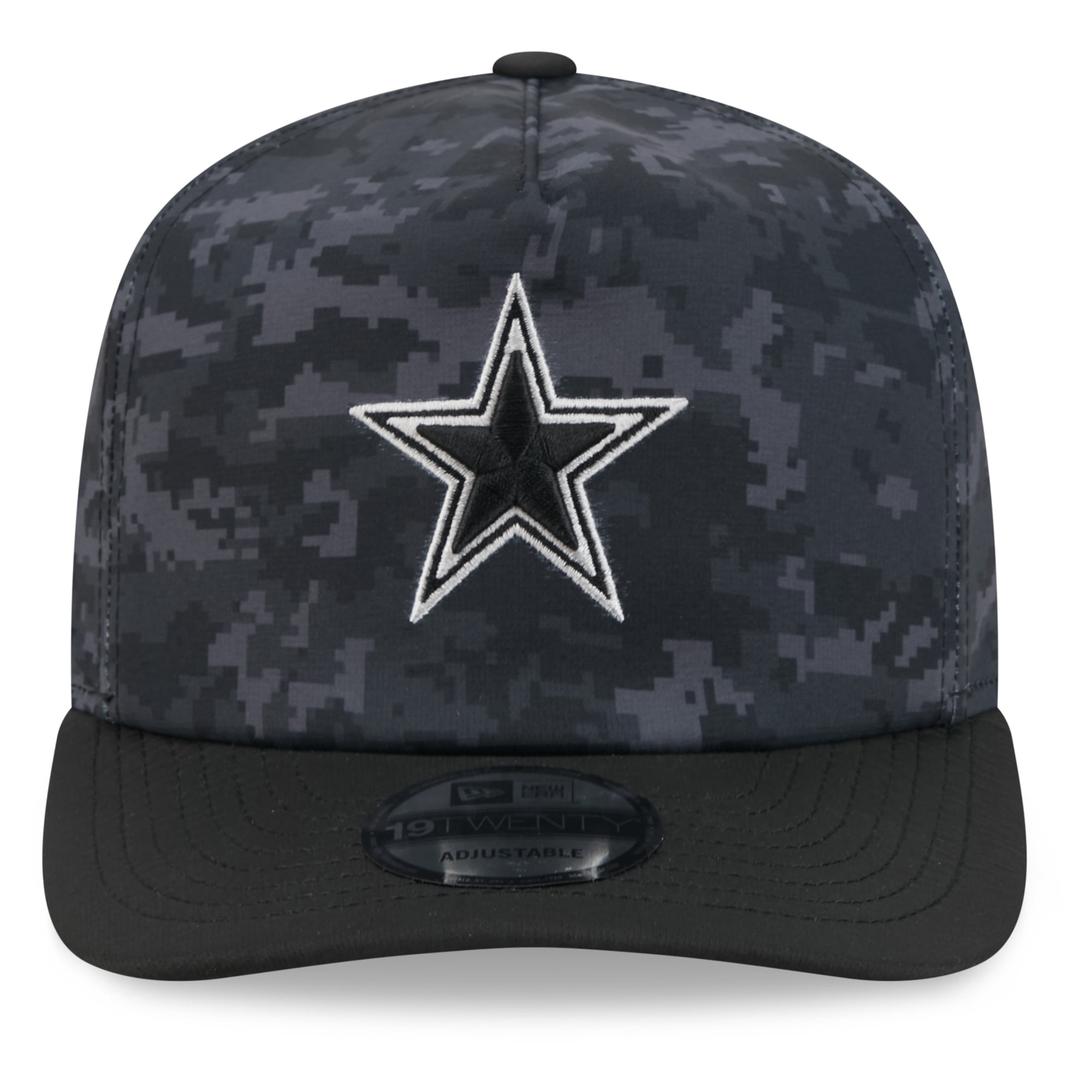 Men's New Era Black Dallas Cowboys 2026 Salute To Service 19TWENTY Adjustable Hat