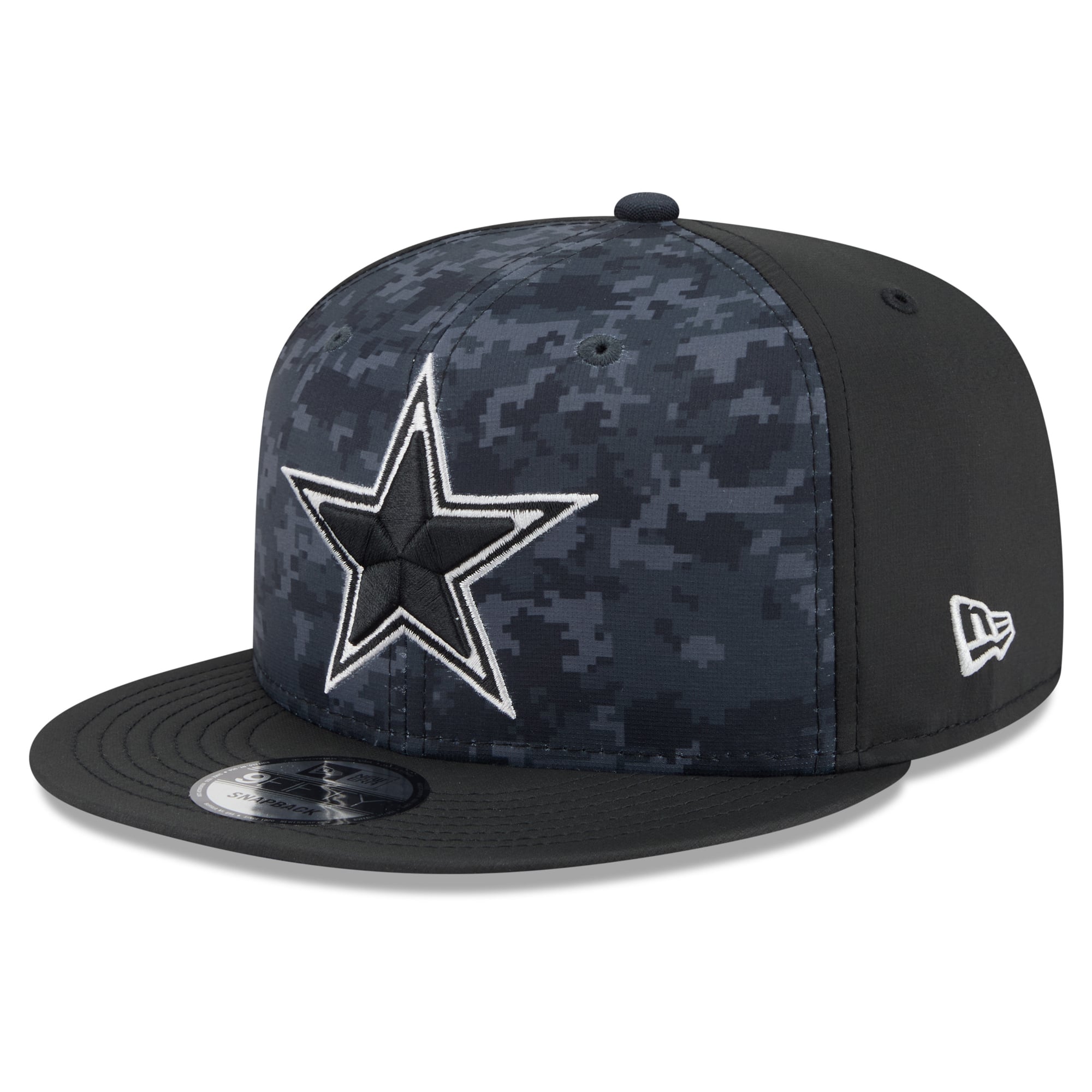 Men's New Era Black Dallas Cowboys 2026 Salute To Service 9FIFTY Snapback Hat