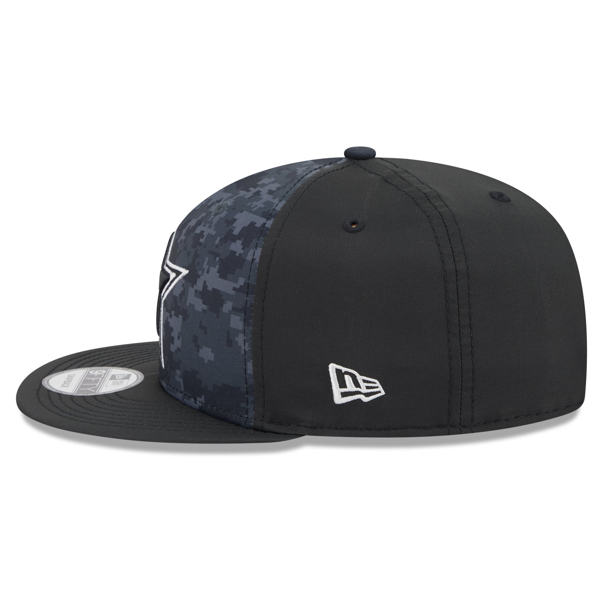 Men's New Era Black Dallas Cowboys 2026 Salute To Service 9FIFTY Snapback Hat