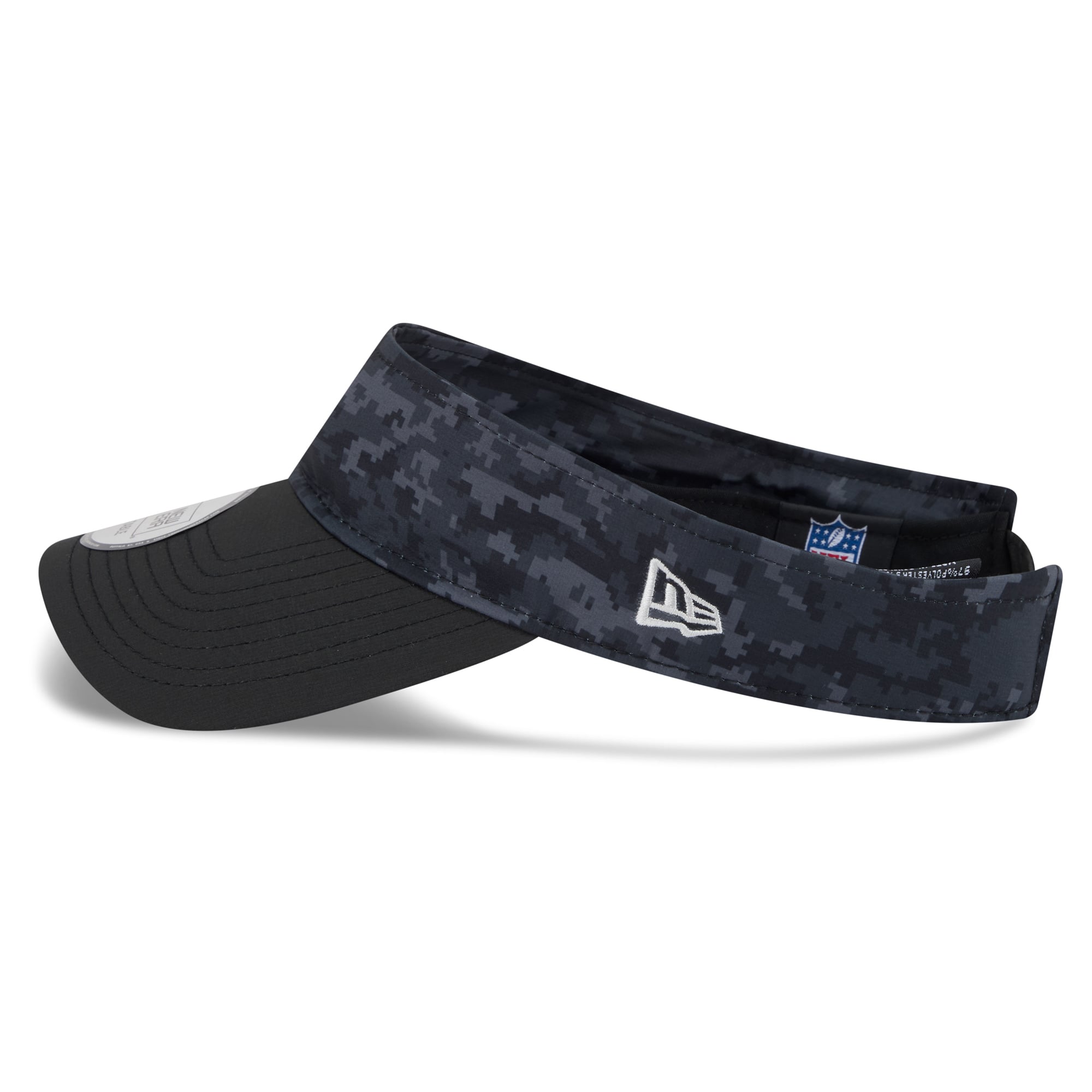 Men's New Era Black Dallas Cowboys 2026 Salute To Service Adjustable Visor