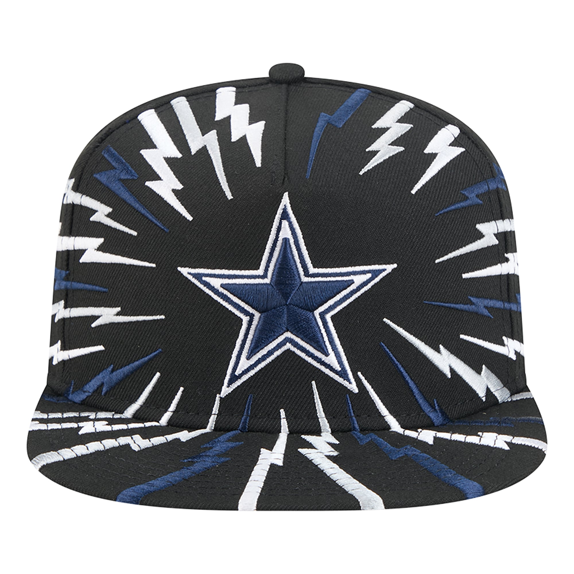 Casquette snapback New Era 9FIFTY Bolt A-Frame noire Dallas Cowboys pour homme