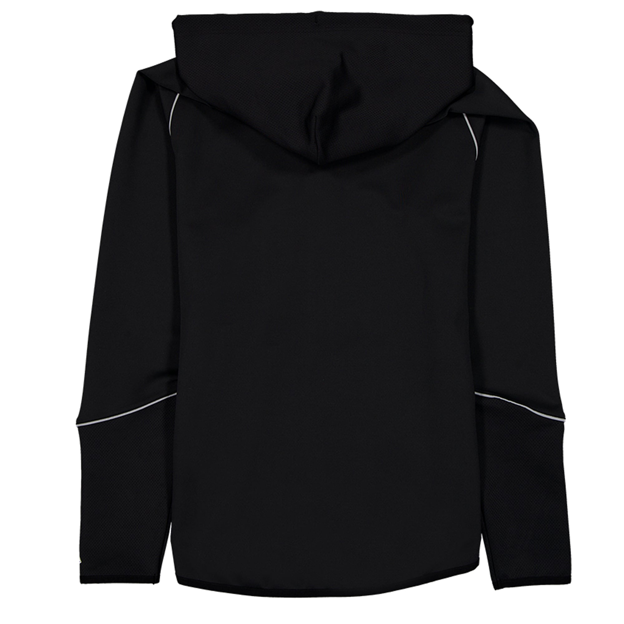Men's New Era  Black Dallas Cowboys Combine Authentic Raglan Full-Zip Hoodie