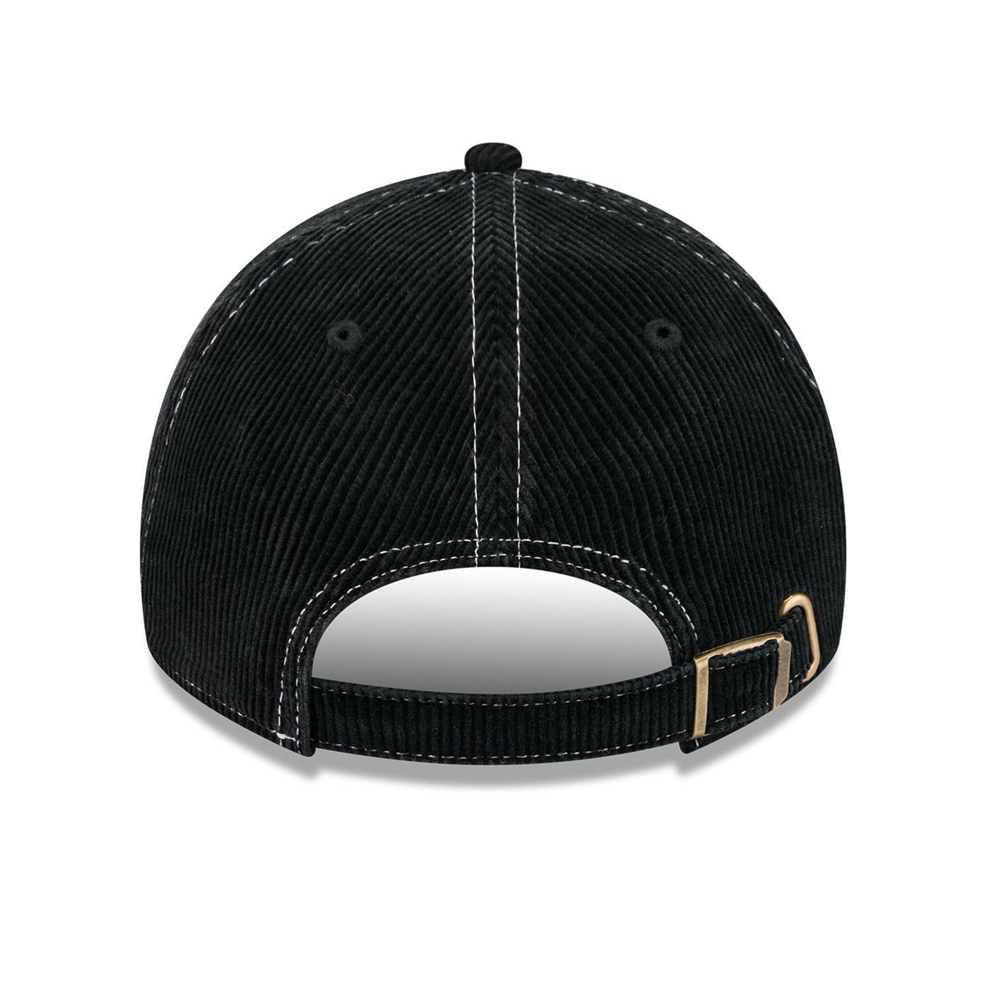 Casquette New Era noire Dallas Cowboys en velours côtelé, style classique et ajustable pour homme