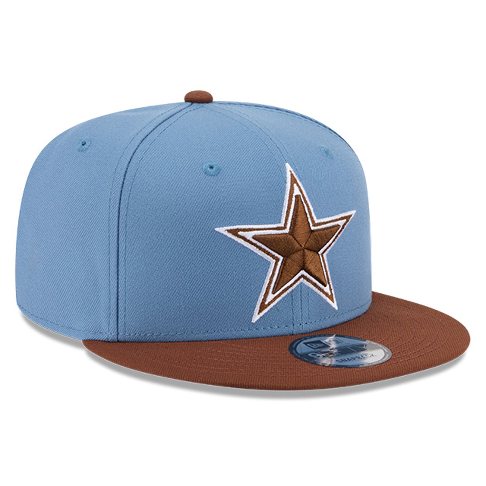 Casquette snapback New Era 9FIFTY crème/bleue Dallas Cowboys pour homme