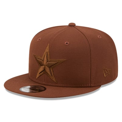 Dallas Cowboys New Era Color Pack 9FIFTY Snapback Hat - Brown