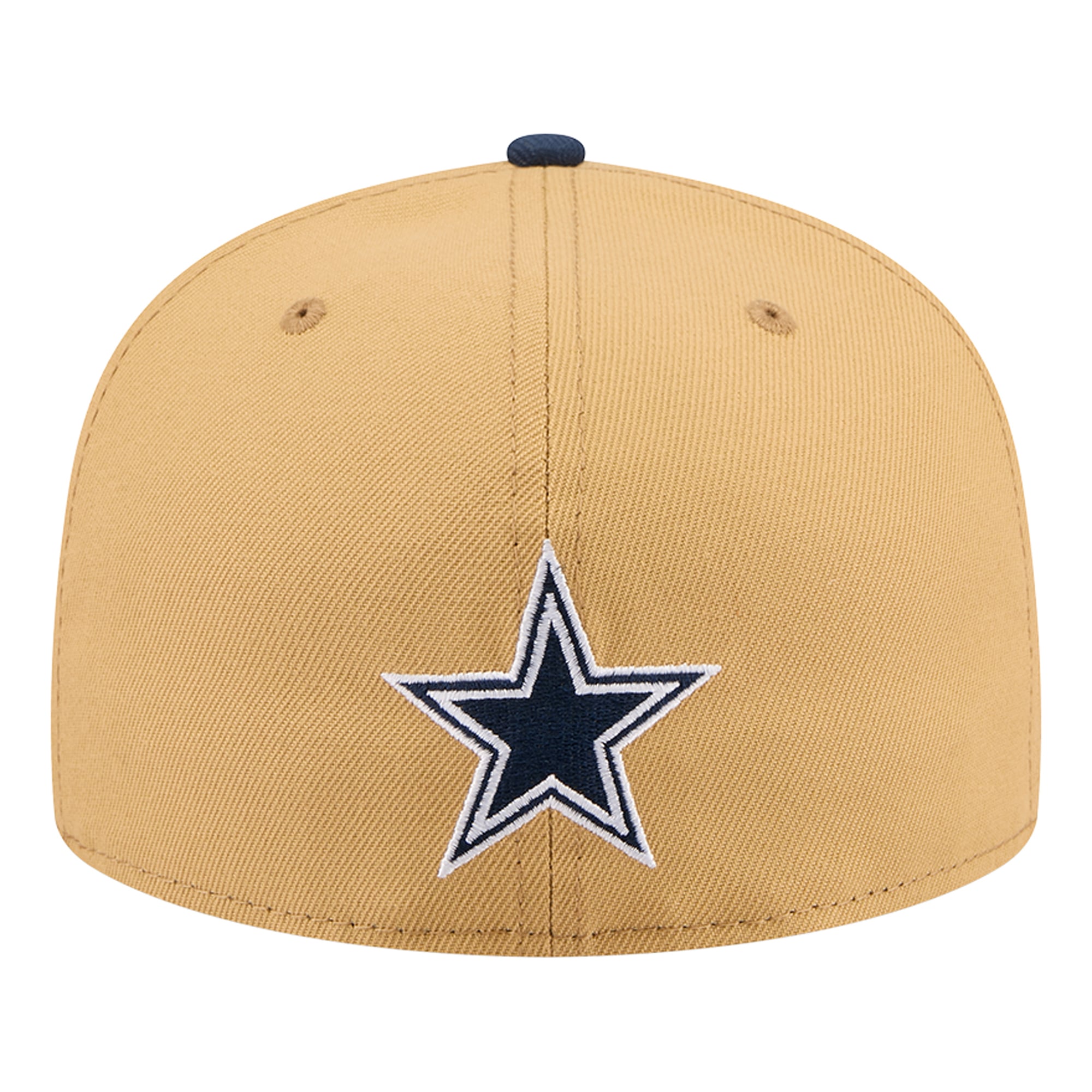 Men's New Era Cream/Navy Dallas Cowboys Deceptor 59FIFTY Fitted Hat