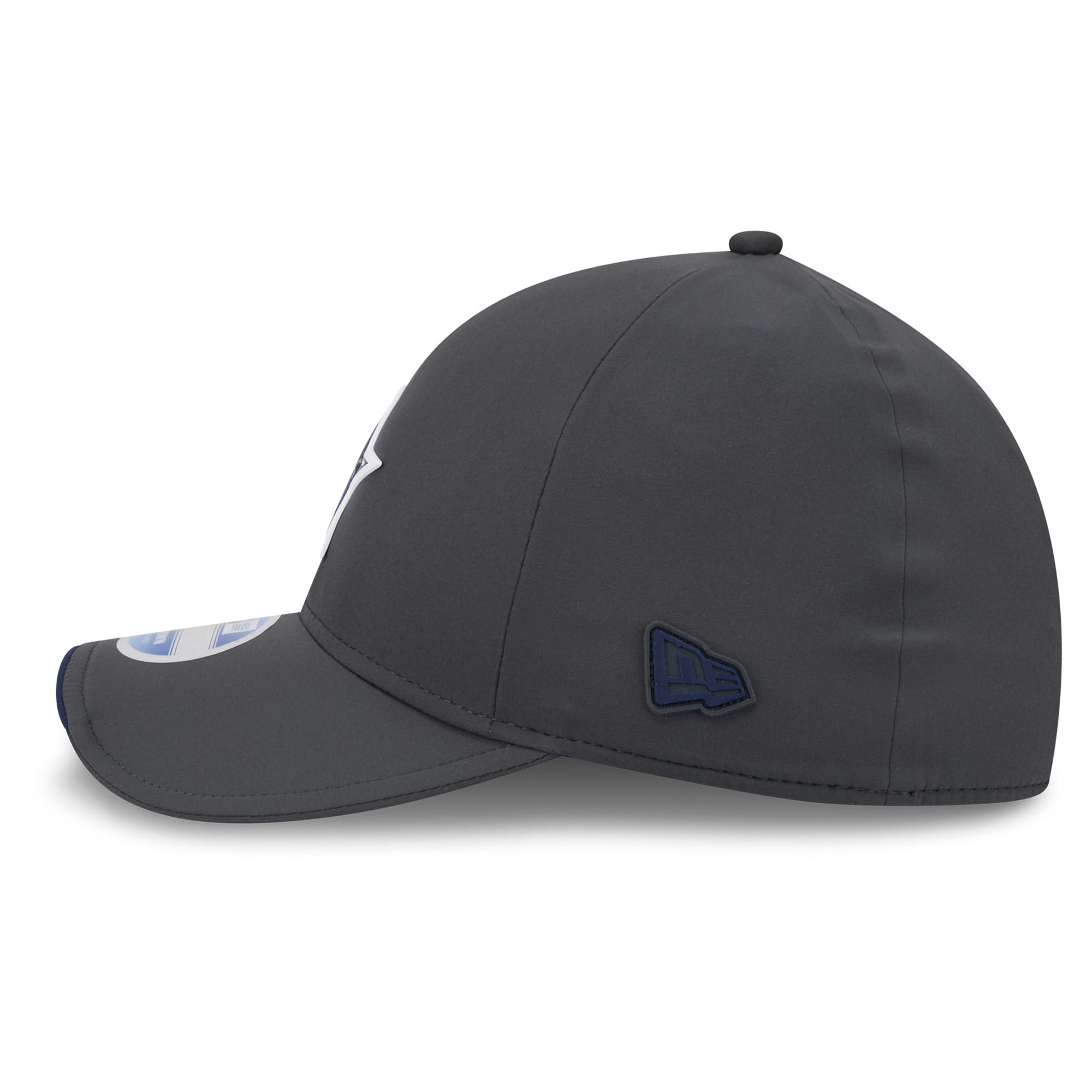 Casquette extensible New Era 39THIRTY M-Crown pour homme, couleur anthracite, Dallas Cowboys 2026, idéale les temps froids.