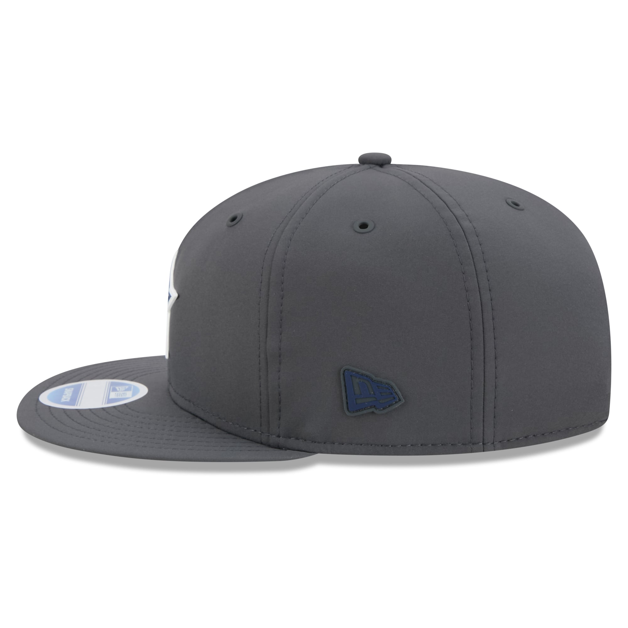 Casquette snapback New Era 9FIFTY pour homme, couleur anthracite, Dallas Cowboys 2026, idéale pour les temps froids.
