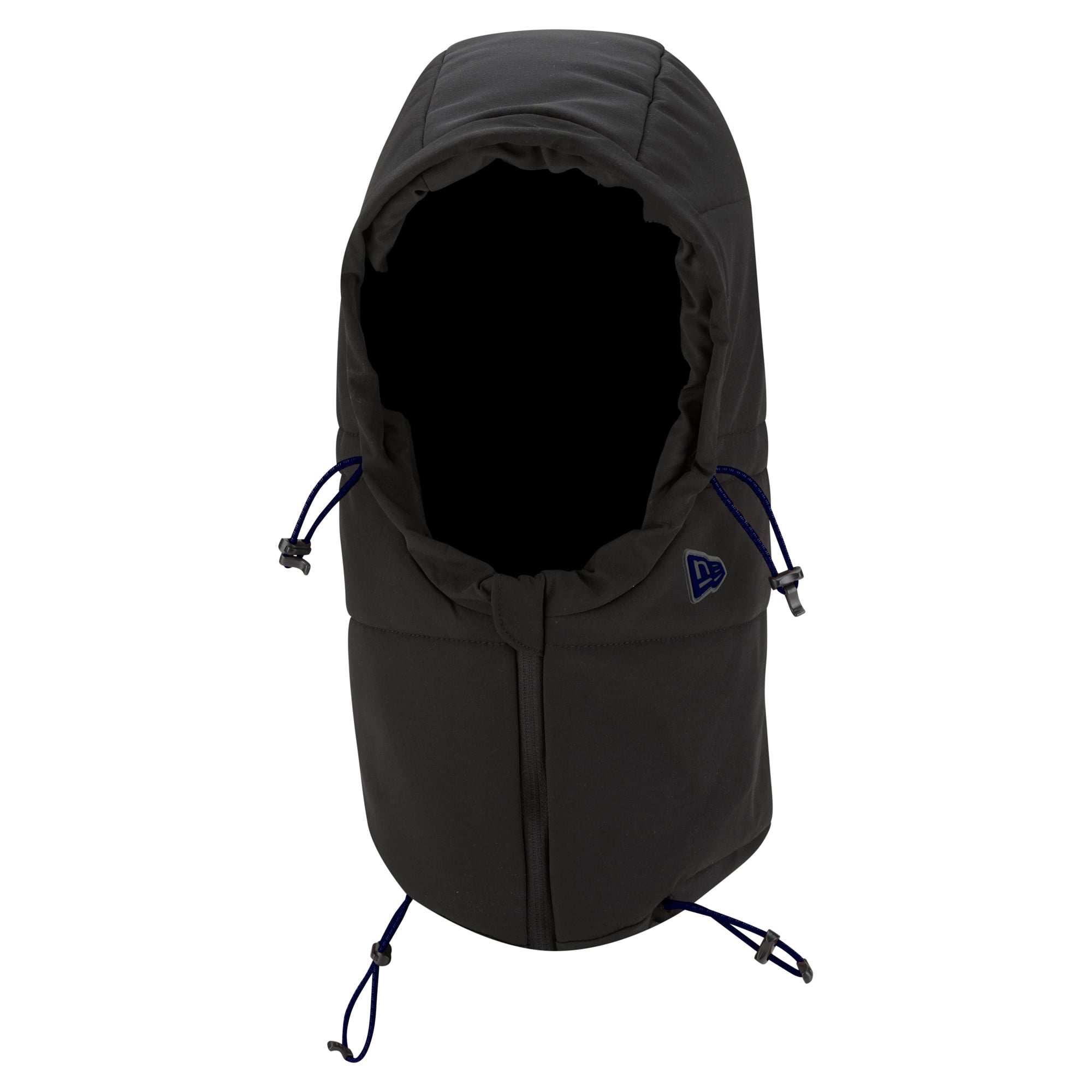 Sweat à capuche matelassé ajustable New Era pour homme, coloris anthracite, Dallas Cowboys 2026, idéal pour temps froid.