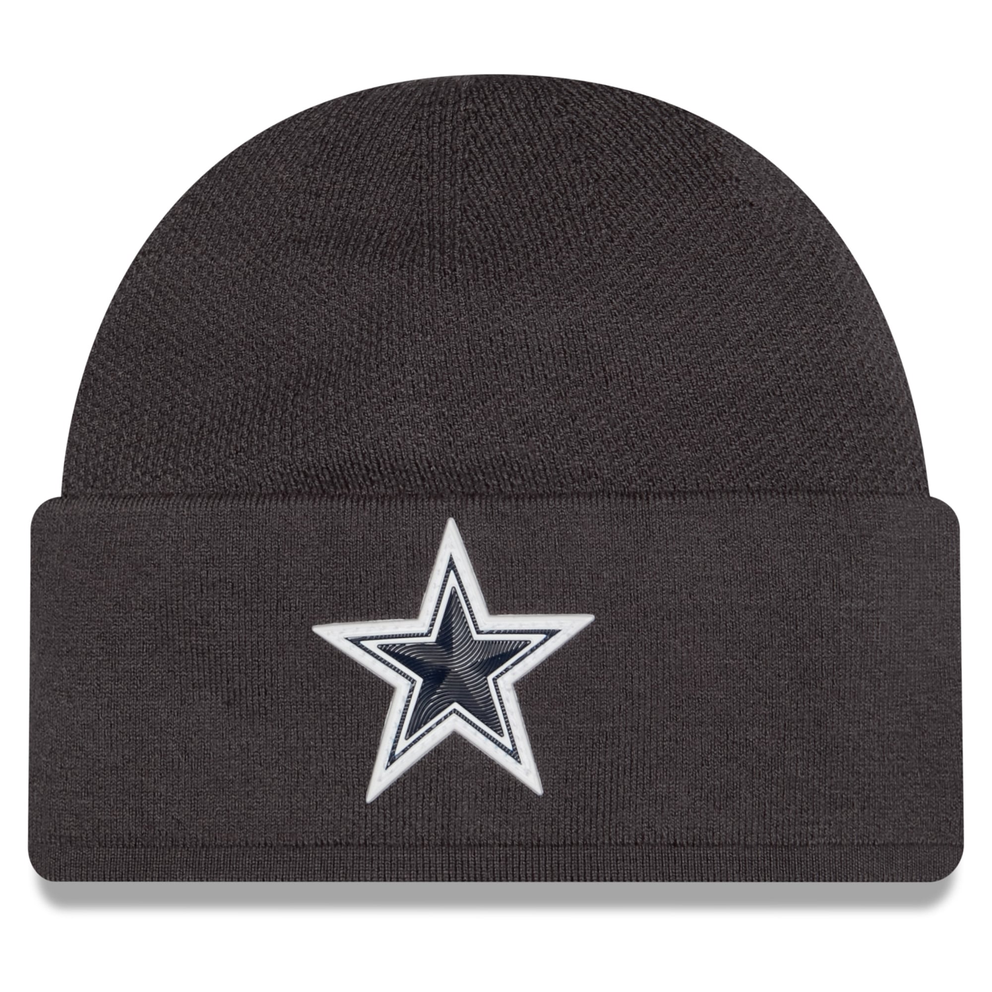 Men's New Era Charcoal Dallas Cowboys 2026 Sideline Cold Weather  Skully Knit Hat