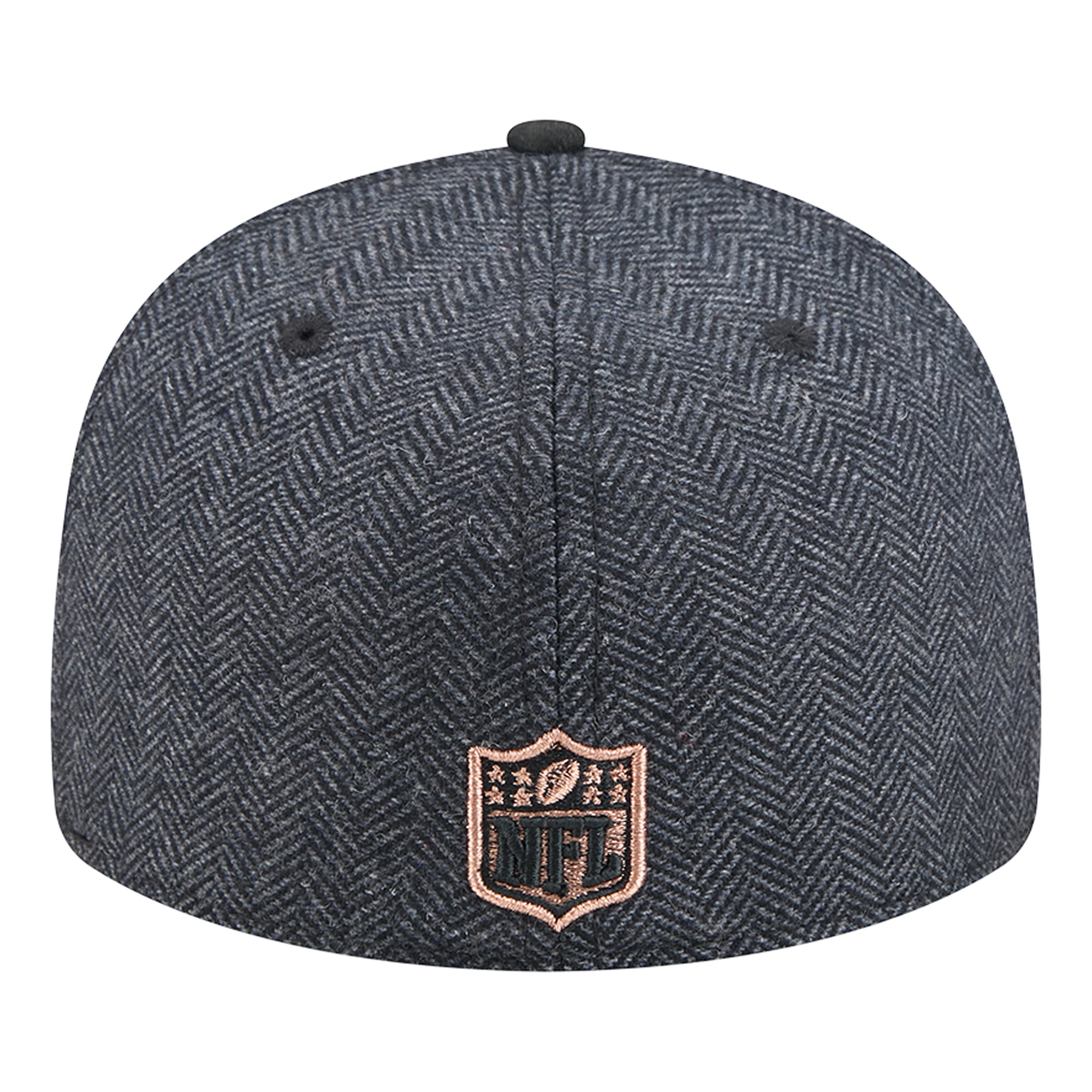 Casquette ajustée New Era 59FIFTY pour homme, couleur anthracite, Dallas Cowboys, en fausse laine.