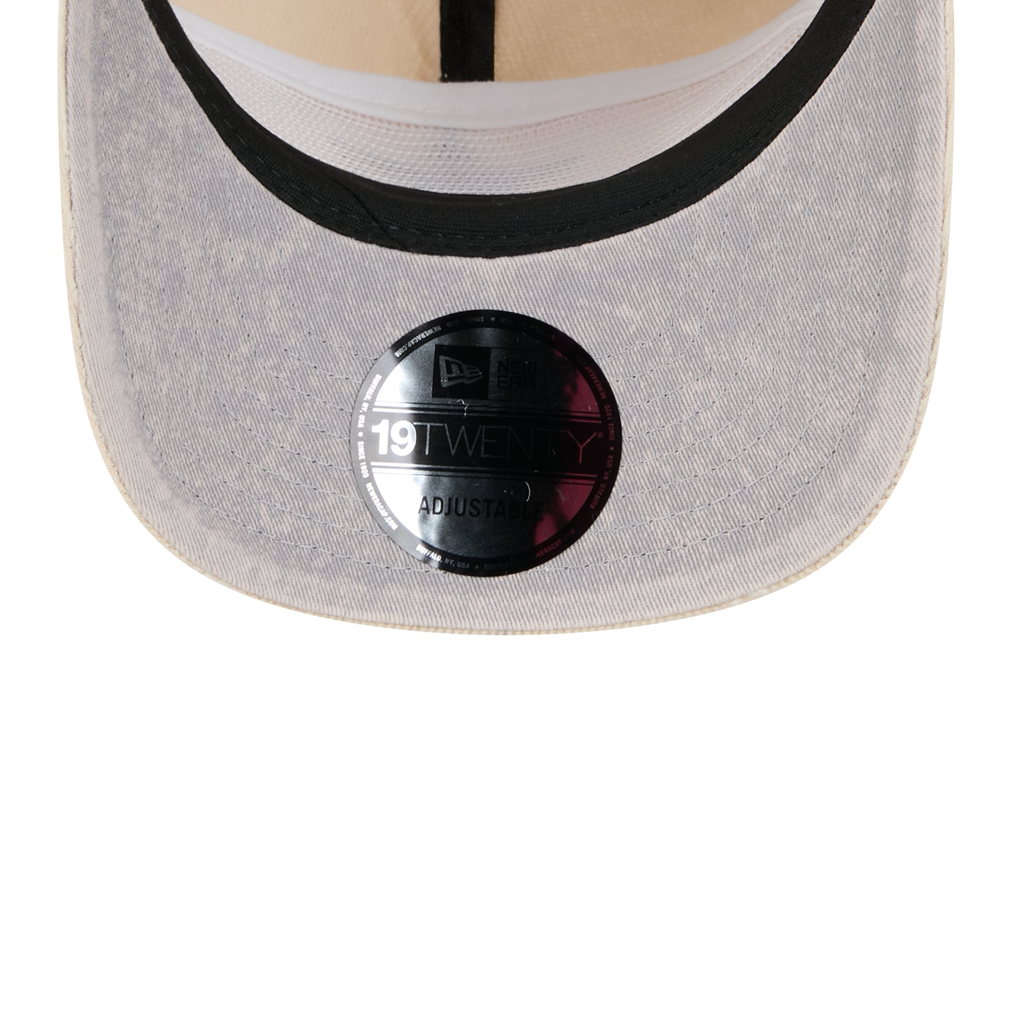 Casquette ajustable New Era 19TWENTY crème Dallas Cowboys en velours côtelé pour homme