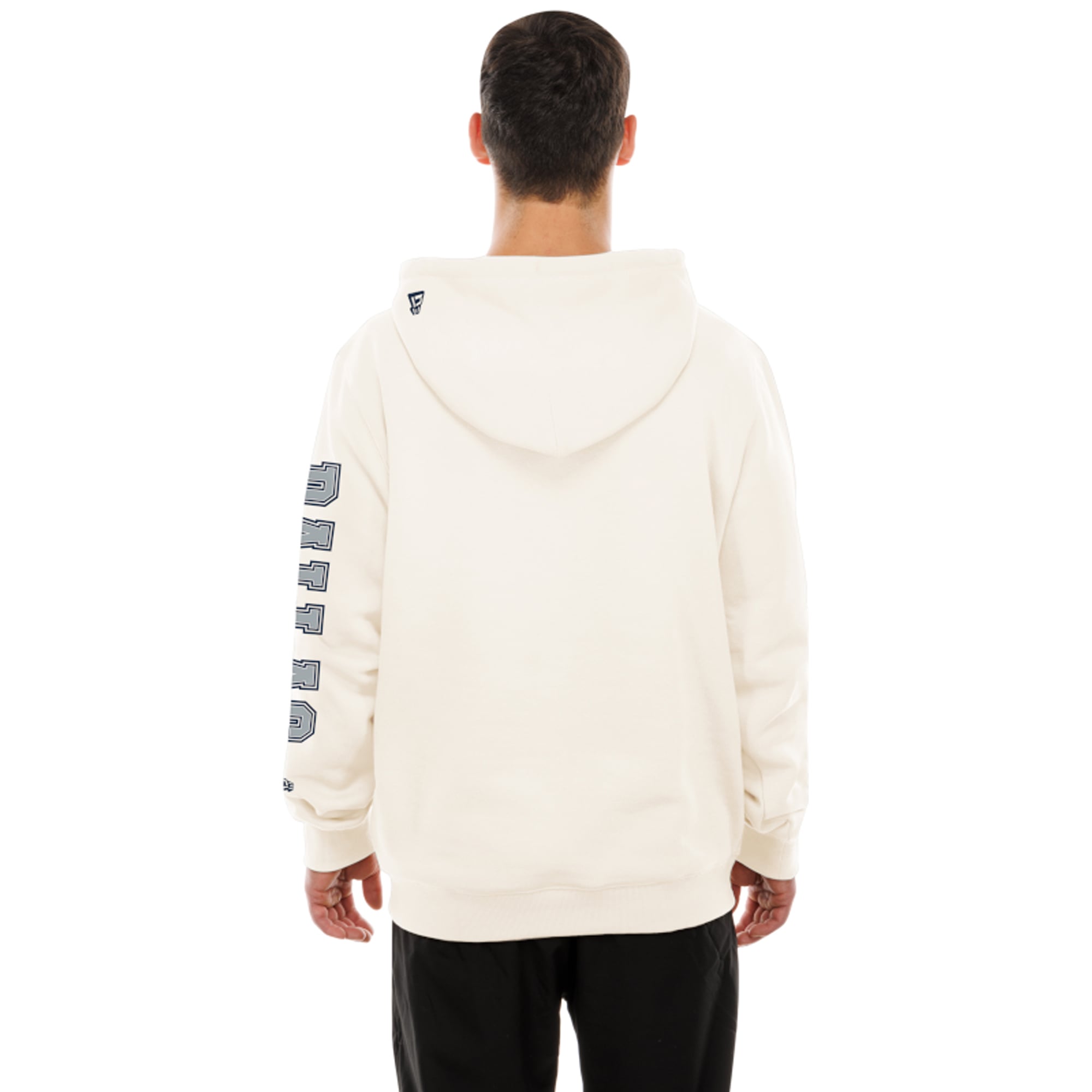 Men's New Era Cream Dallas Cowboys Dune Dust Hoodie
