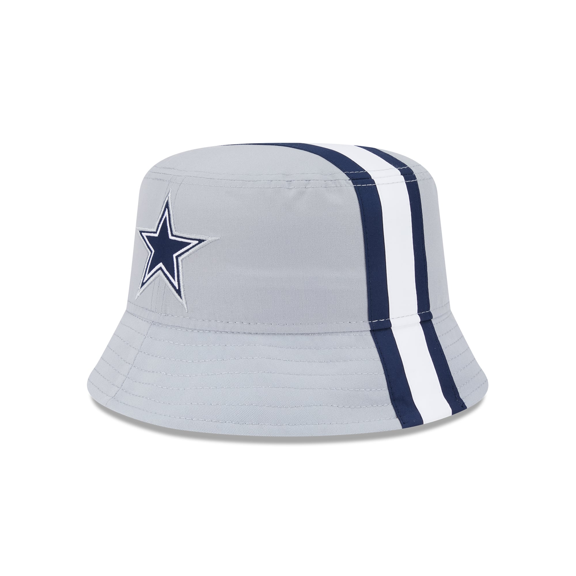 bob gris New Era pour homme, motif des Dallas Cowboys