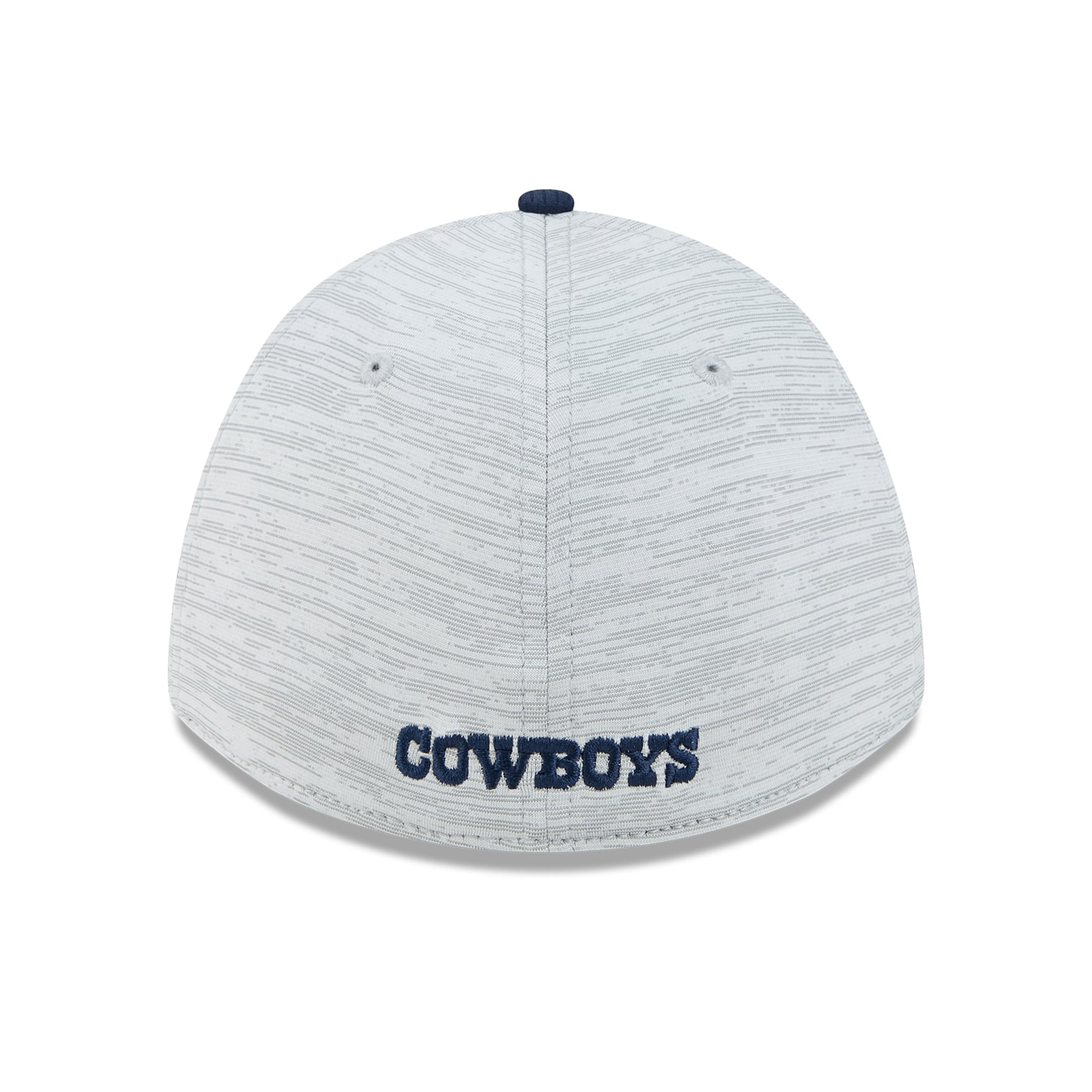 Casquette New Era Flex grise/marine Dallas Cowboys Tech M-Crown A-Frame 39THIRTY pour homme
