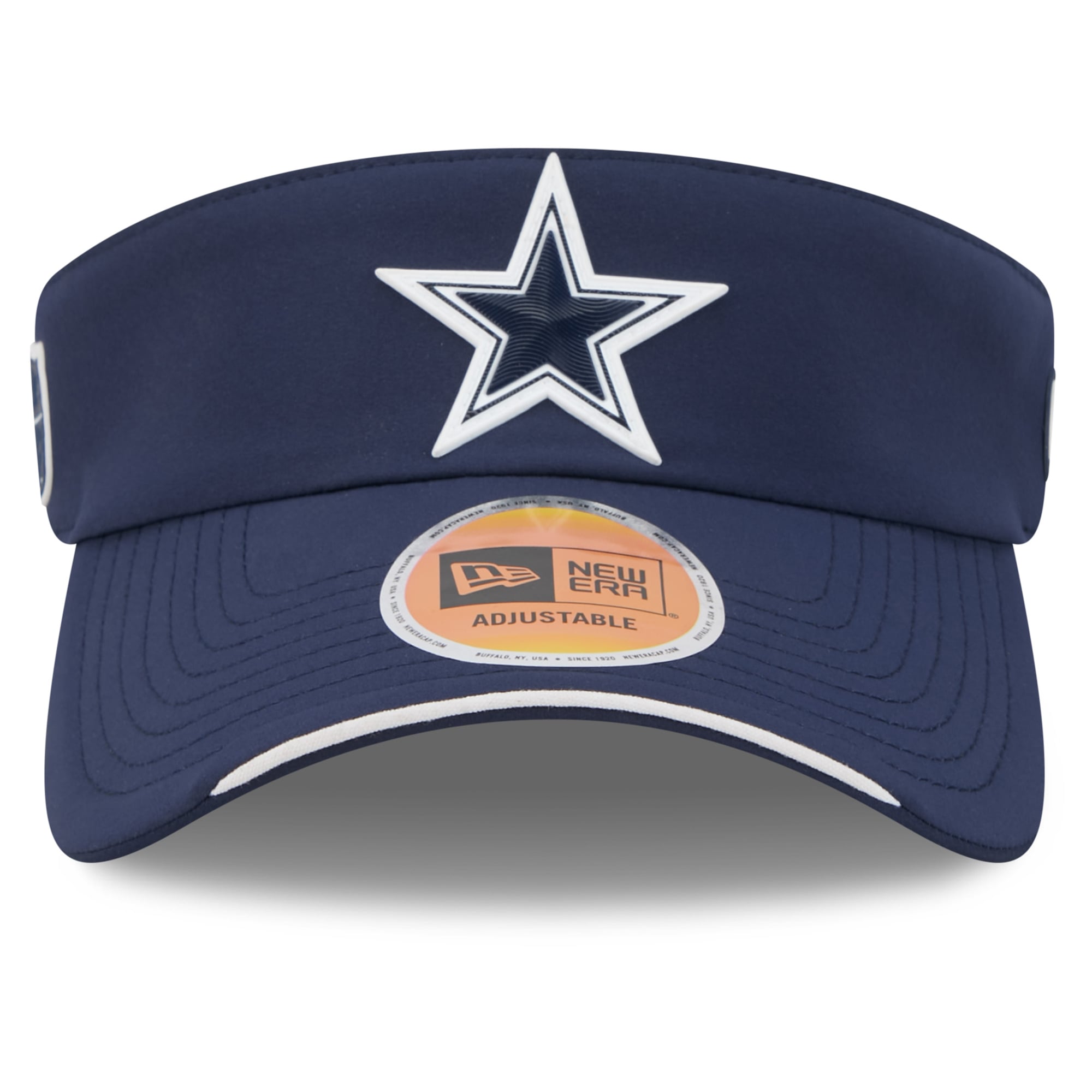 Men's New Era Navy Dallas Cowboys 2026 Sideline Adjustable Visor