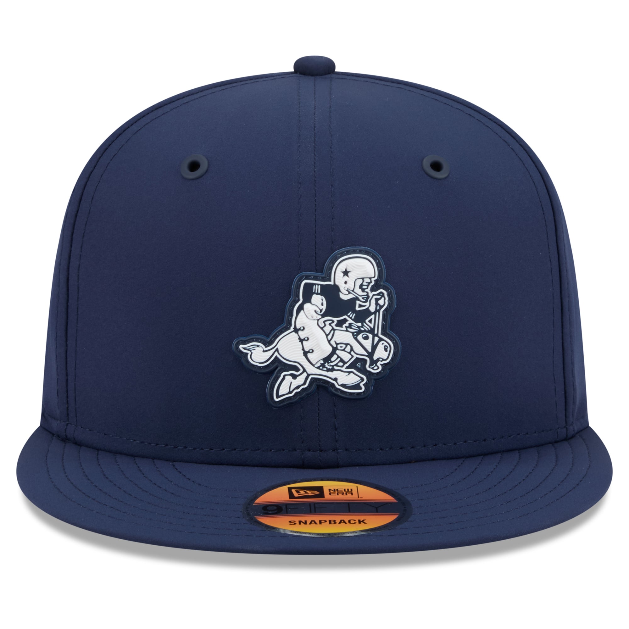 Men's New Era Navy Dallas Cowboys 2026 Sideline Throwback 9FIFTY Snapback Hat