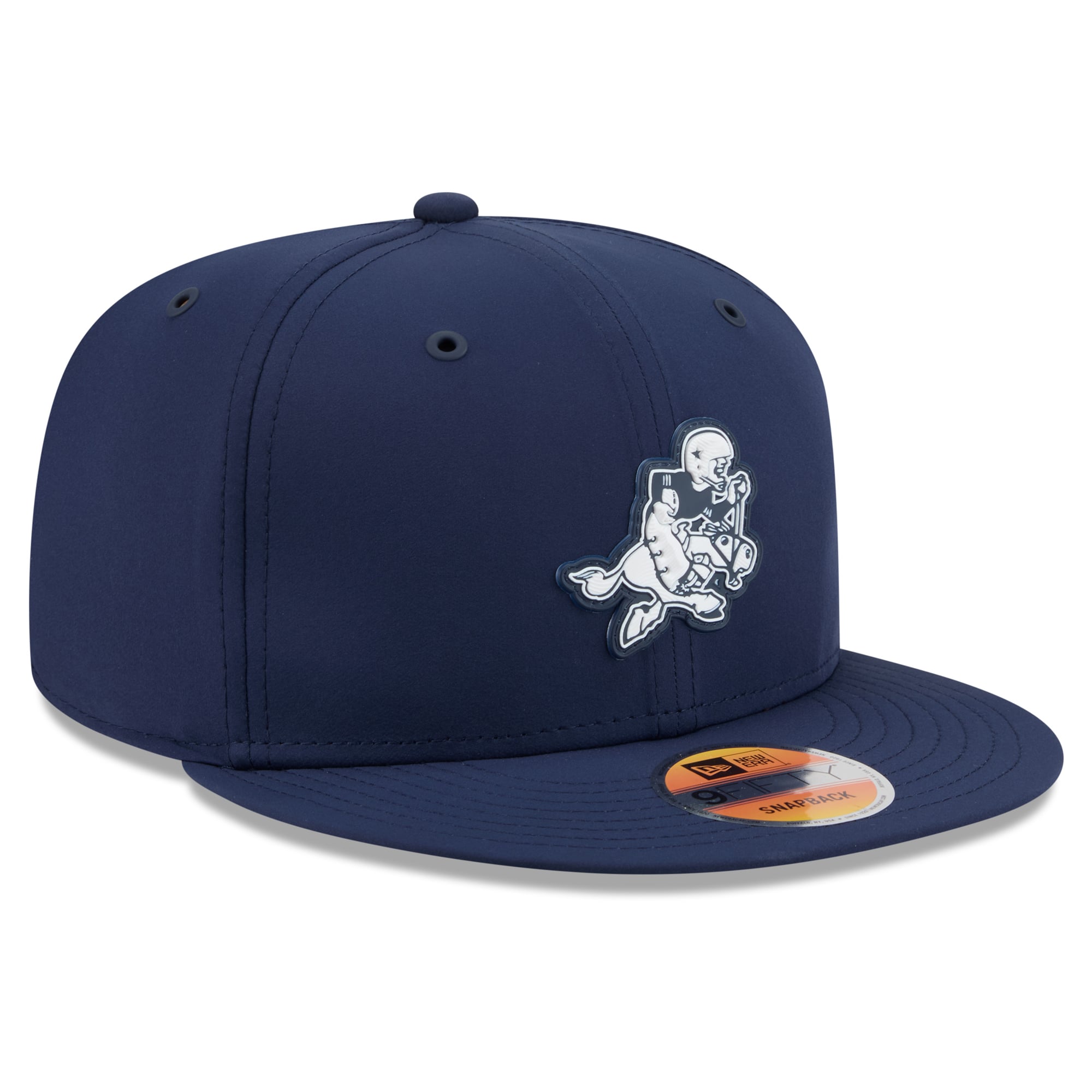 Men's New Era Navy Dallas Cowboys 2026 Sideline Throwback 9FIFTY Snapback Hat