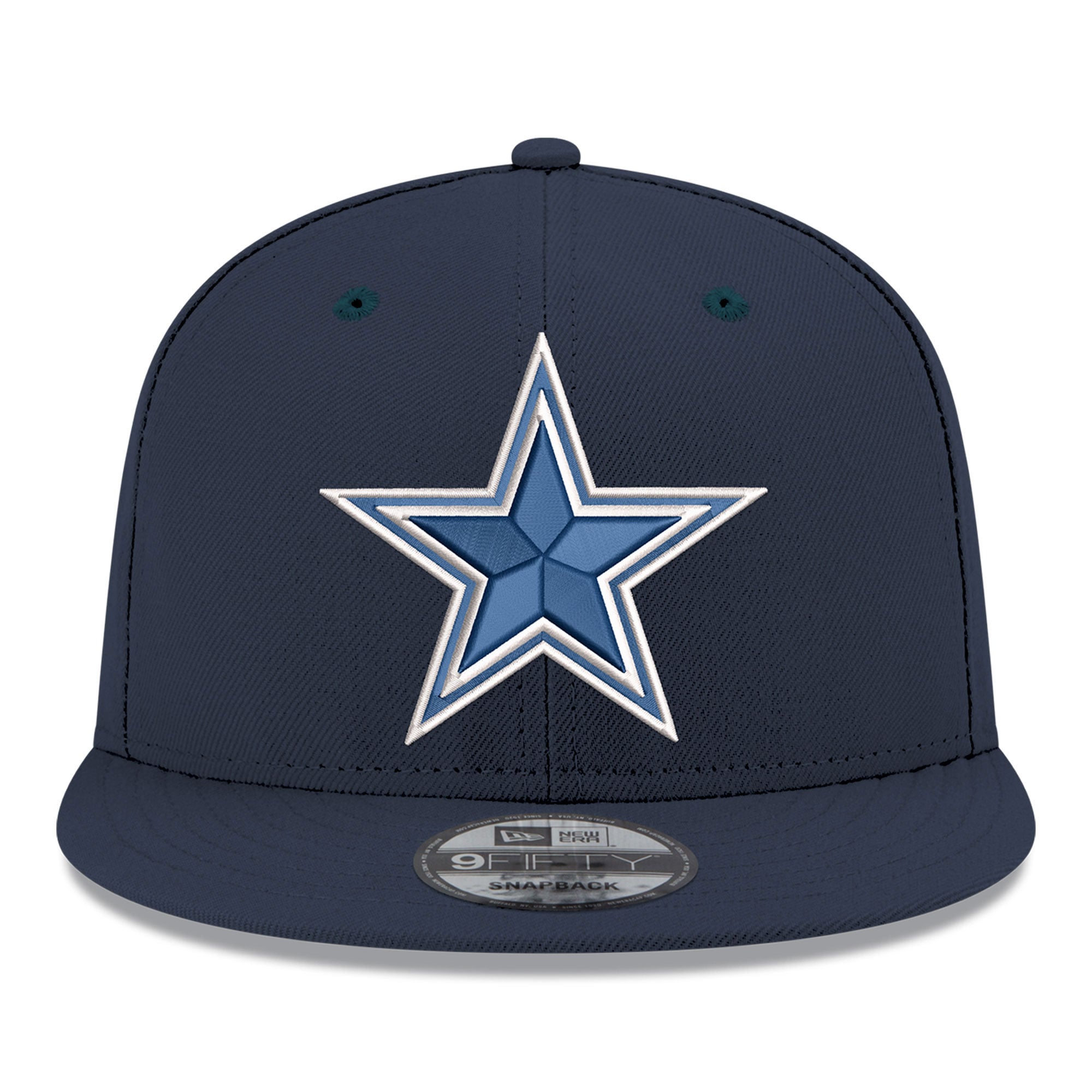 Casquette snapback New Era 9FIFTY Dallas Cowboys bleu marine pour homme