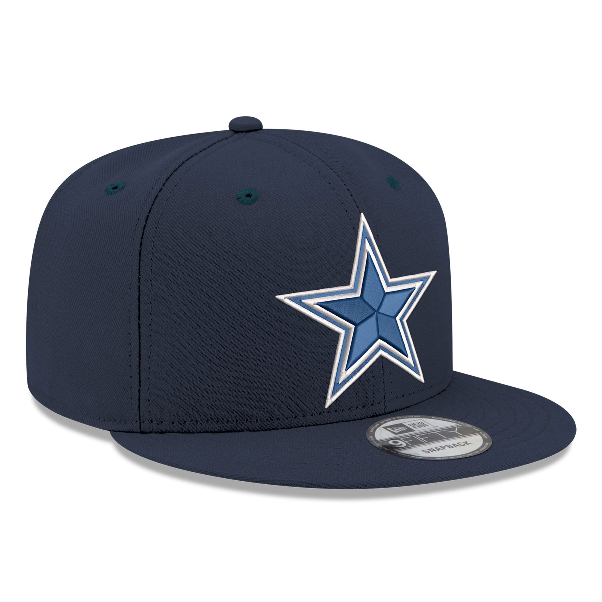 Casquette snapback New Era 9FIFTY Dallas Cowboys bleu marine pour homme