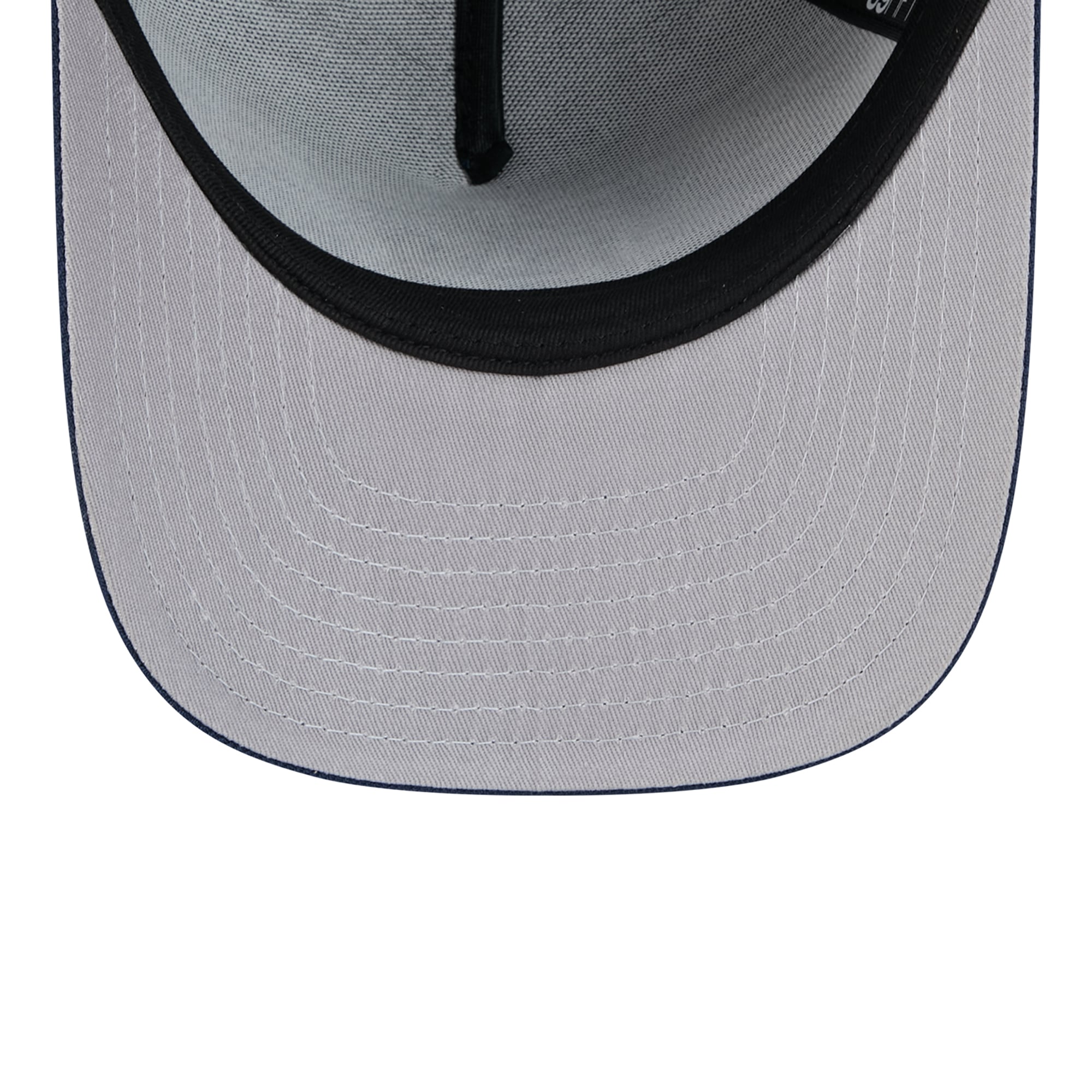 Casquette ajustée New Era 59FIFTY pour homme, bleu marine, motif Dallas Cowboys, style dessin animé.