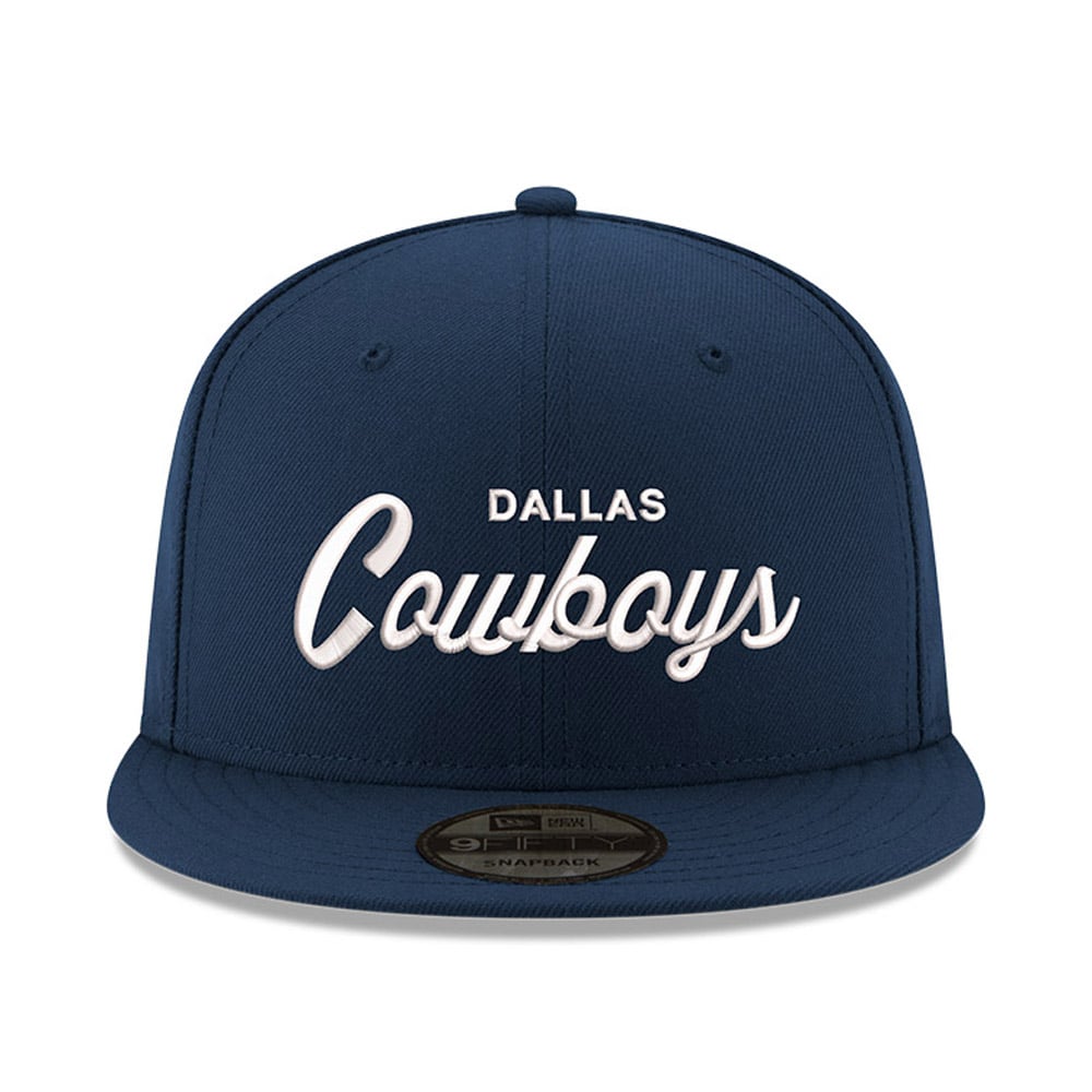 Men's New Era  Navy Dallas Cowboys Core Team 9FIFTY Trucker Snapback Hat
