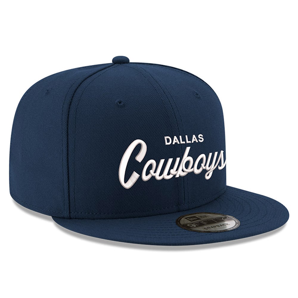 Men's New Era  Navy Dallas Cowboys Core Team 9FIFTY Trucker Snapback Hat