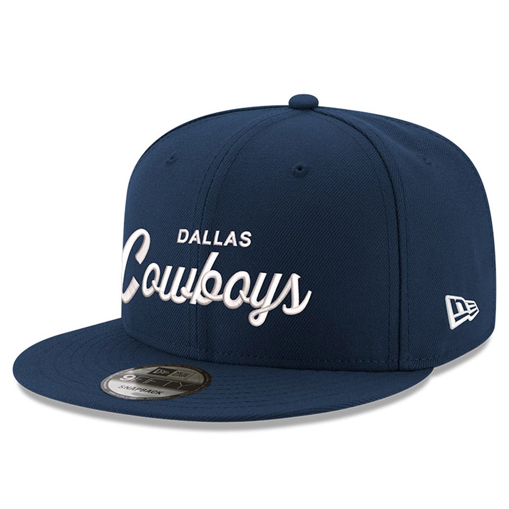Men's New Era  Navy Dallas Cowboys Core Team 9FIFTY Trucker Snapback Hat