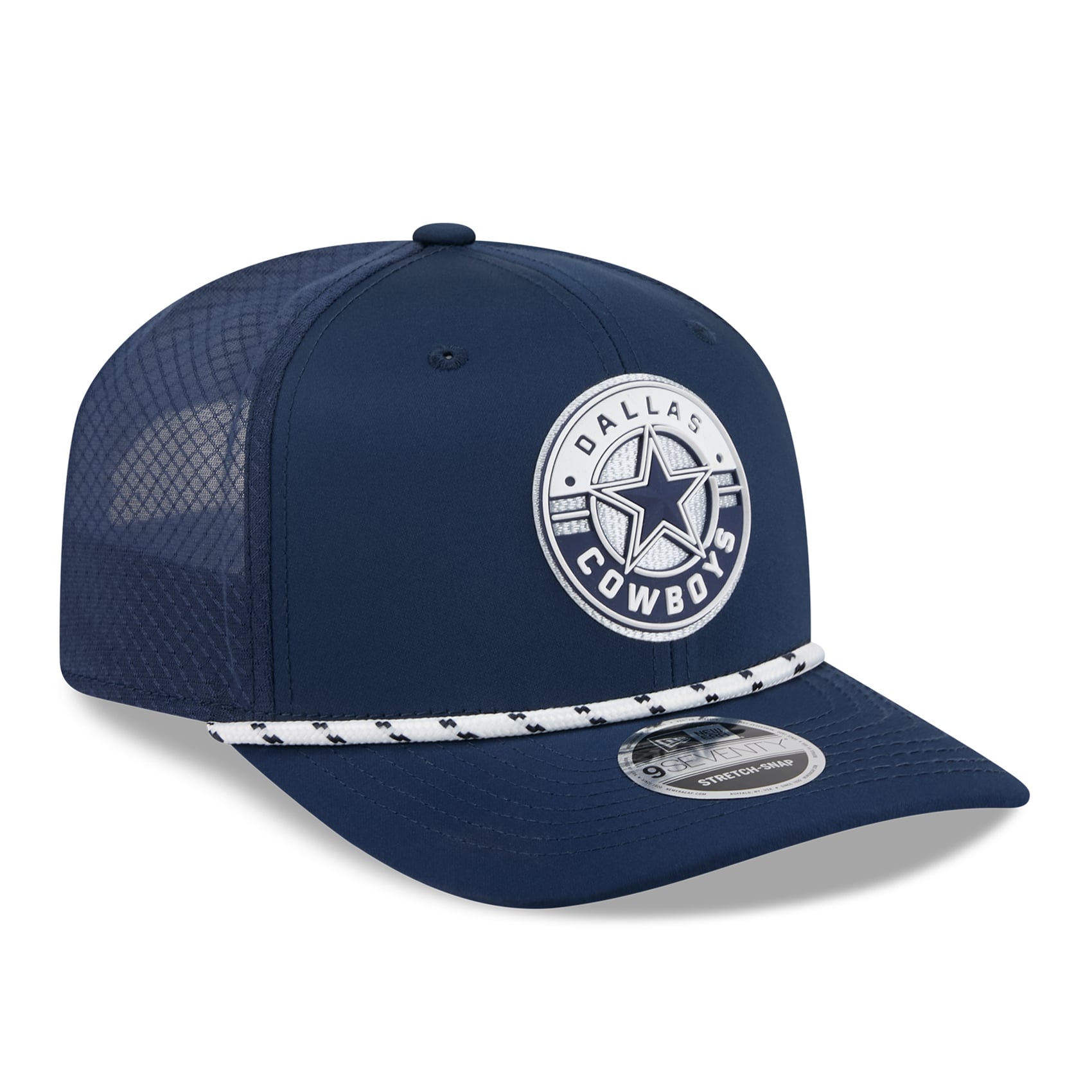 Casquette ajustable New Era bleu marine Dallas Cowboys Game 9SEVENTY pour homme