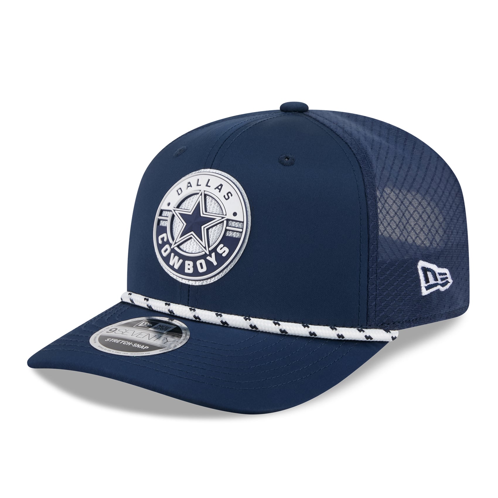 Casquette ajustable New Era bleu marine Dallas Cowboys Game 9SEVENTY pour homme