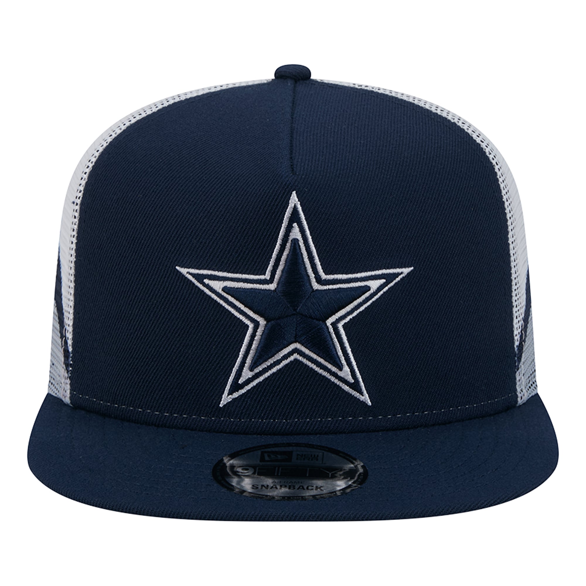 Casquette trucker New Era 9FIFTY Snapback bleu marine Dallas Cowboys pour homme