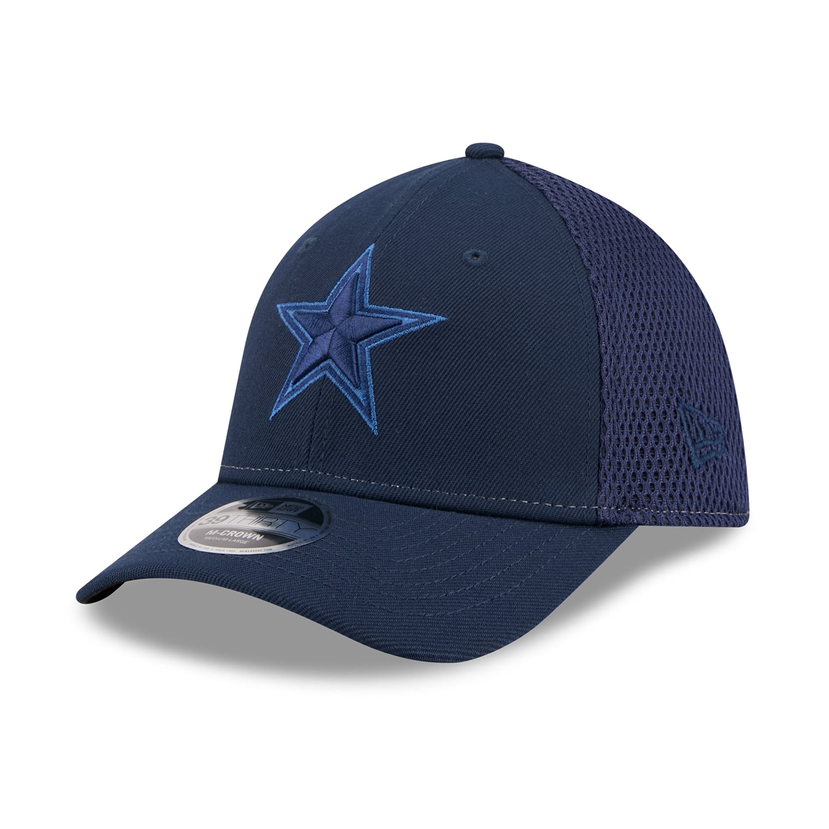 Casquette New Era Neo 39THIRTY M-Crown Flex bleu marine pour homme