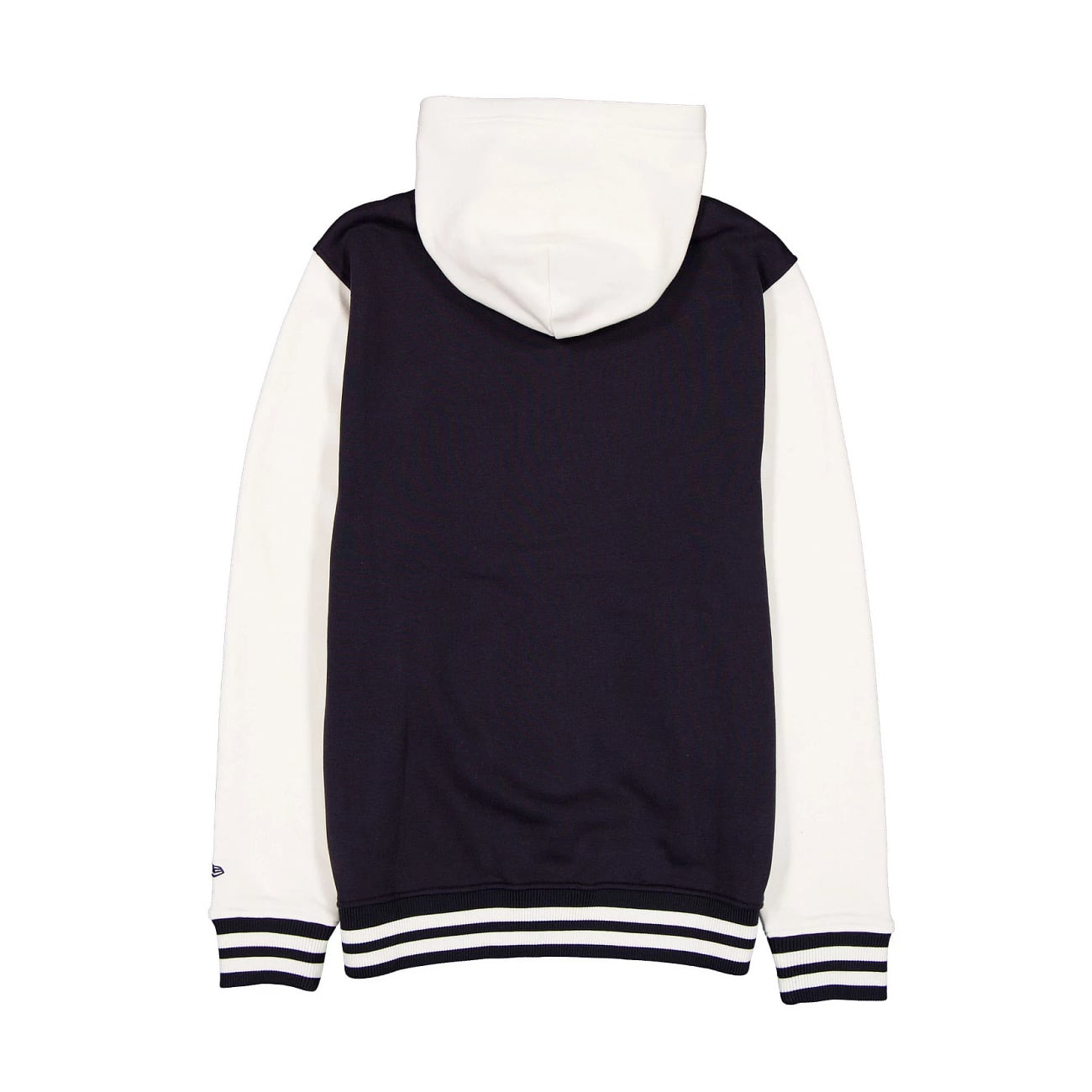 Veste à capuche polaire New Era bleu marine/crème Dallas Cowboys pour homme