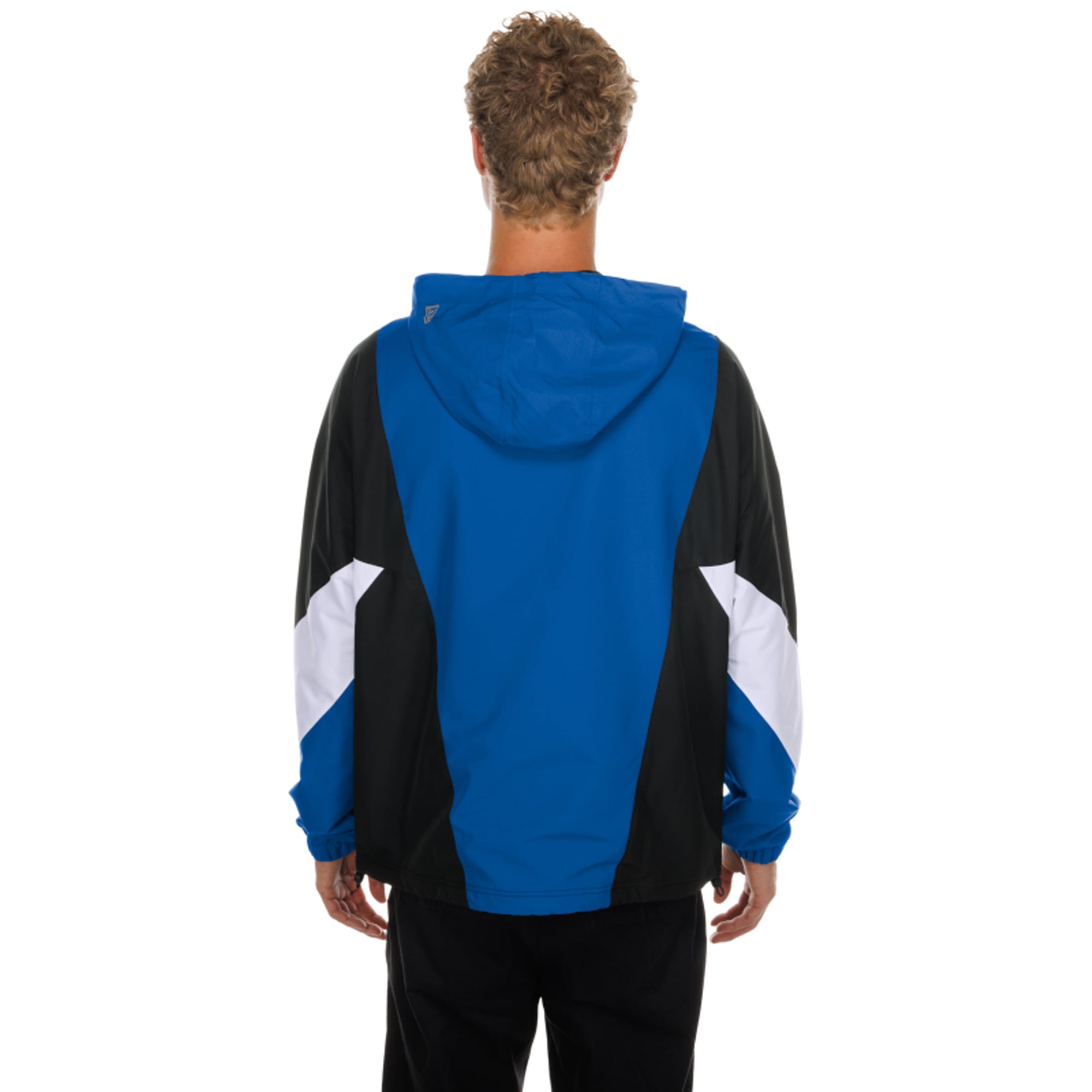 Men's New Era Royal Dallas Cowboys Quarter-Zip Windbreaker Jacket