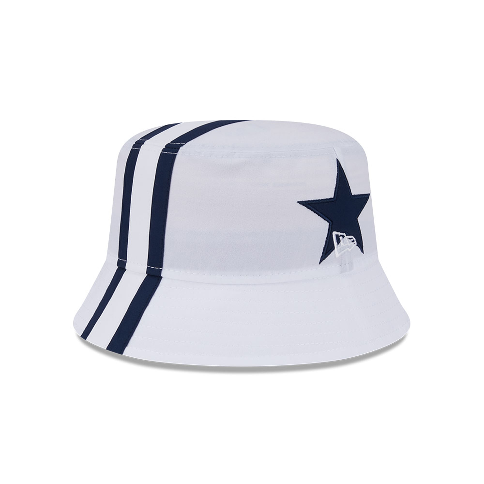 Men's New Era  Gray Dallas Cowboys Helmet Bucket Hat