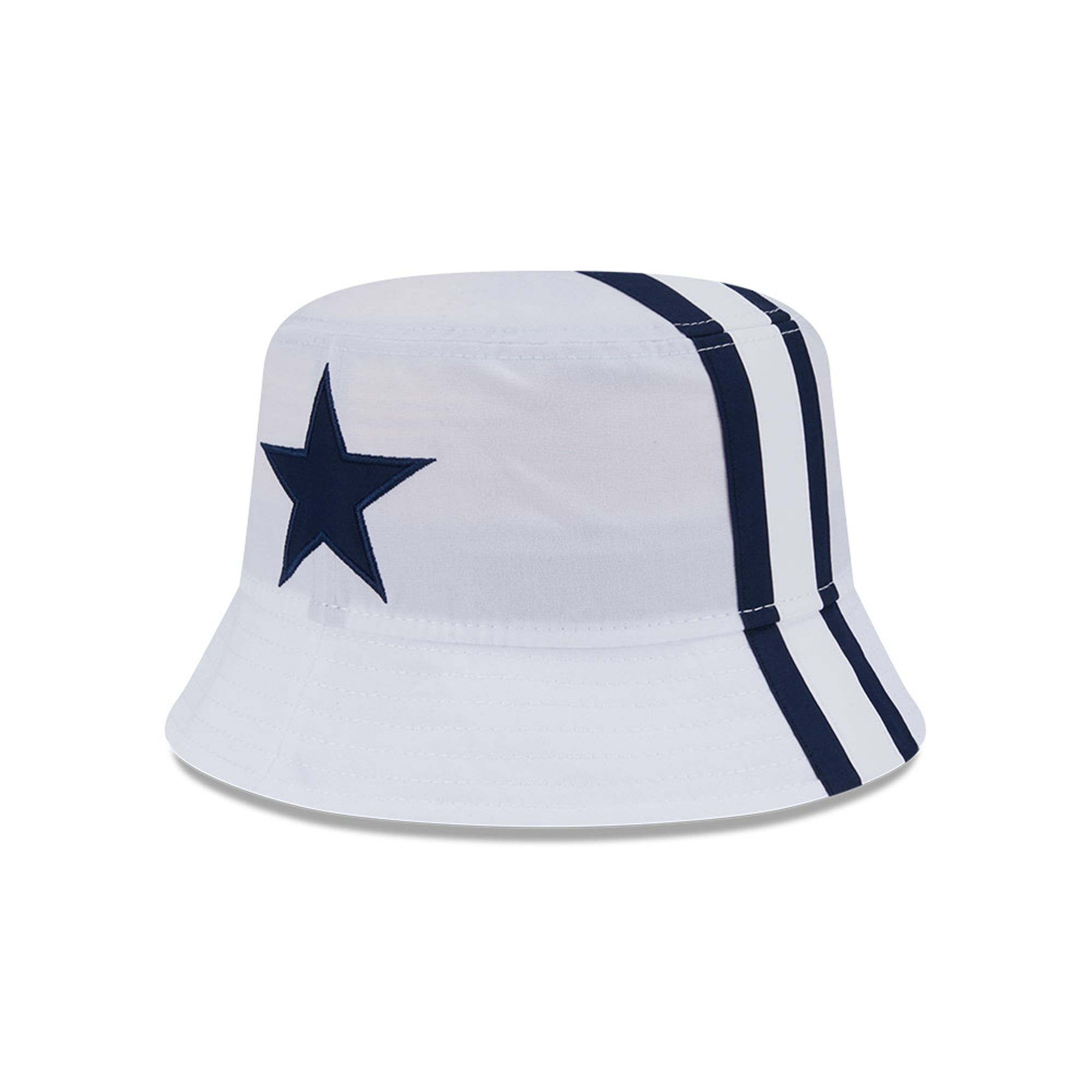 Men's New Era  Gray Dallas Cowboys Helmet Bucket Hat