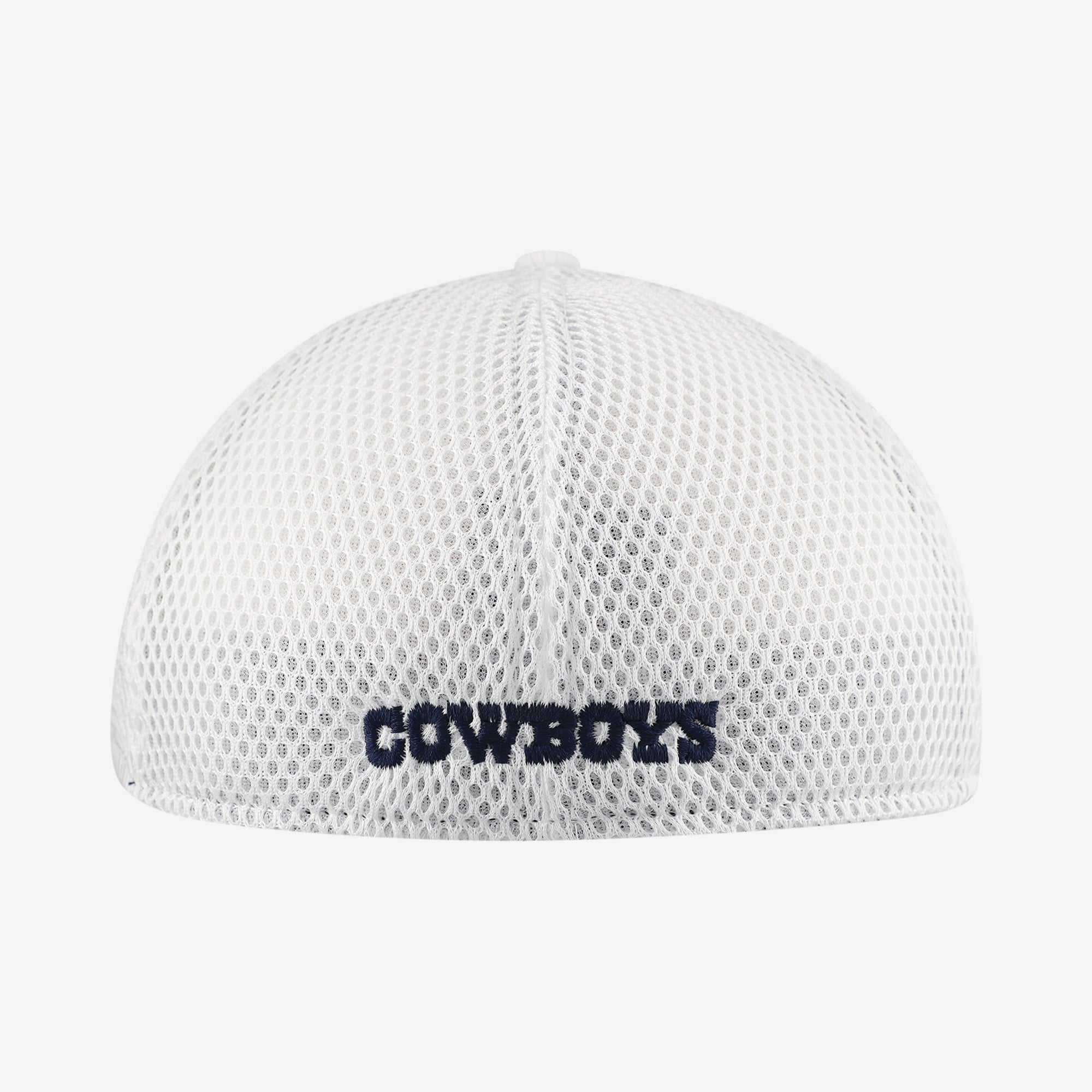 Casquette New Era blanche et marine Dallas Cowboys Dash 39THIRTY M-Crown Flex pour homme