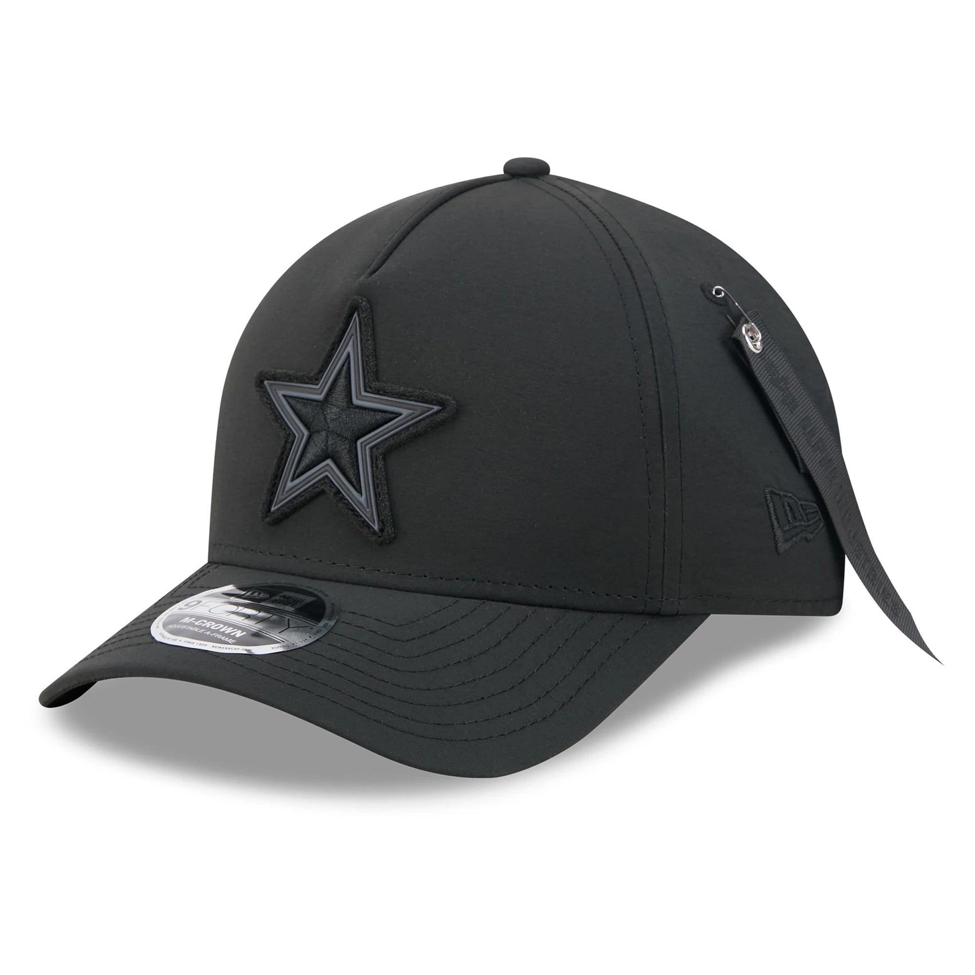 Casquette ajustable New Era x Alpha Industries Dallas Cowboys A-Frame 9FORTY noire pour homme
